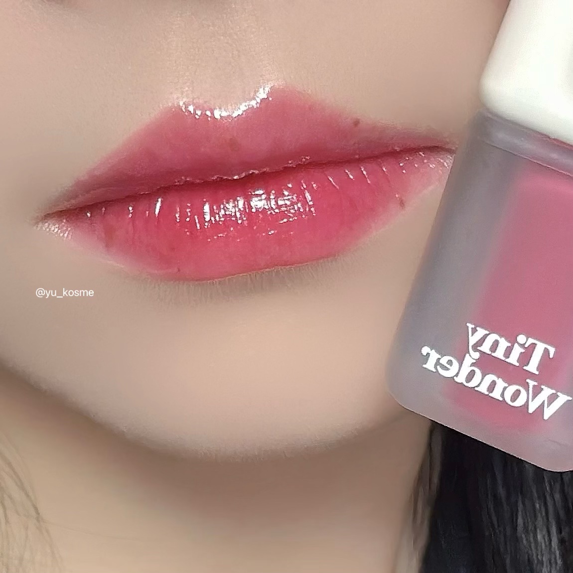 ハイパーデューイリップティント/Tiny Wonder/リップティントを使ったクチコミ（3枚目）