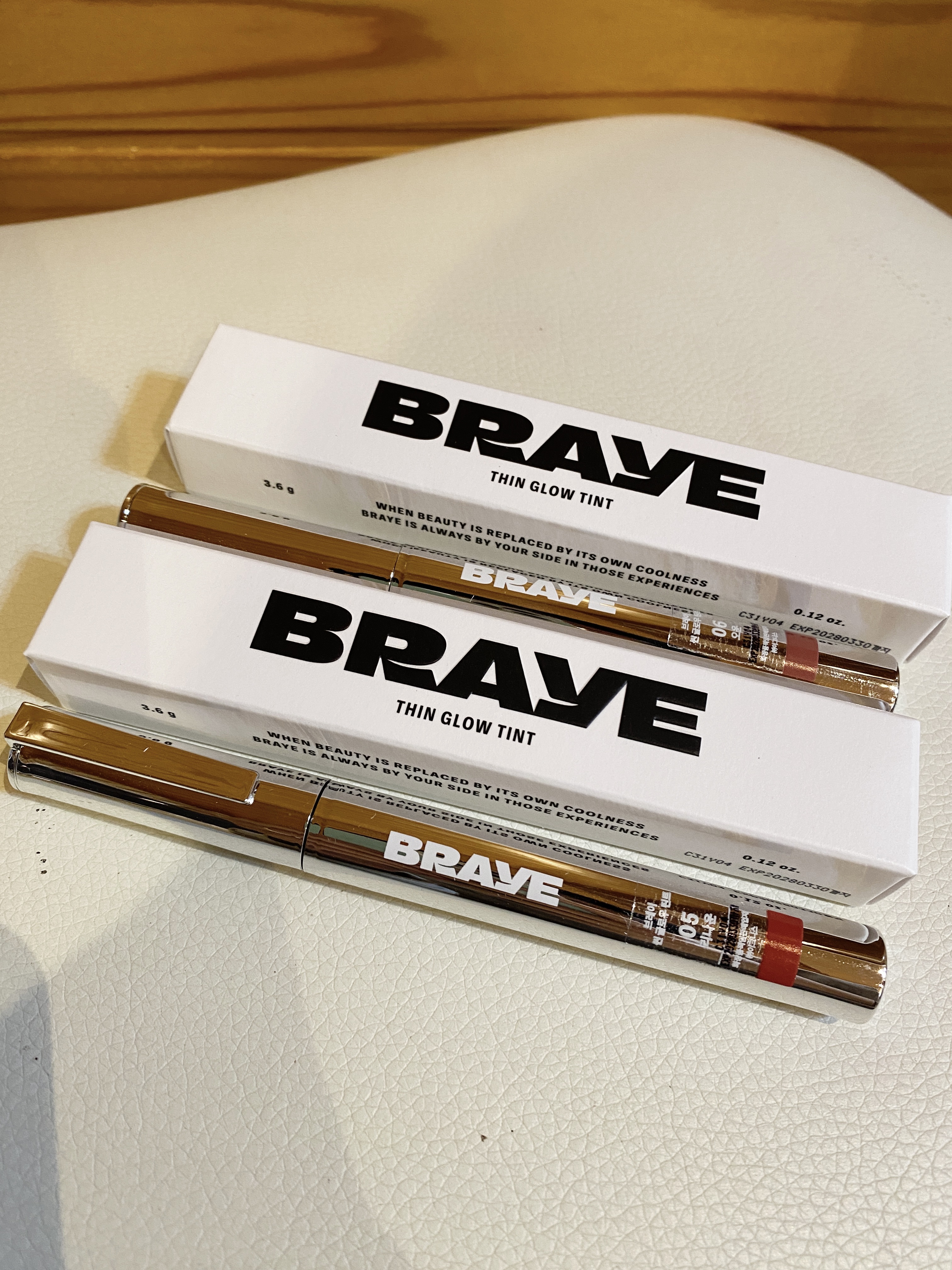 THIN GLOW TINT 06 オウン(OWN)/BRAYE/口紅を使ったクチコミ（1枚目）