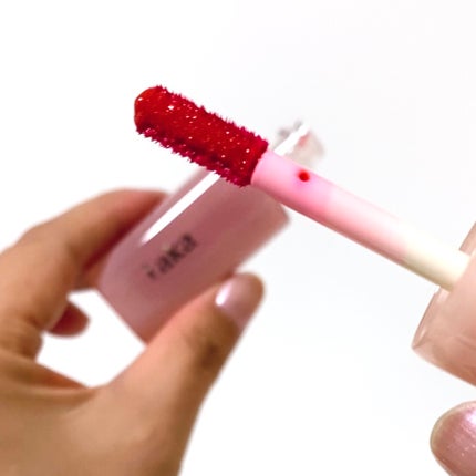 ポッピングバルーンティント 509 ディライトフル/Laka/リップティントを使ったクチコミ(3枚目)