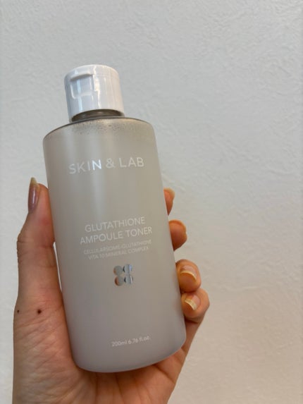 グルタチオンアンプルトナー/SKIN&LAB/化粧水を使ったクチコミ(1枚目)