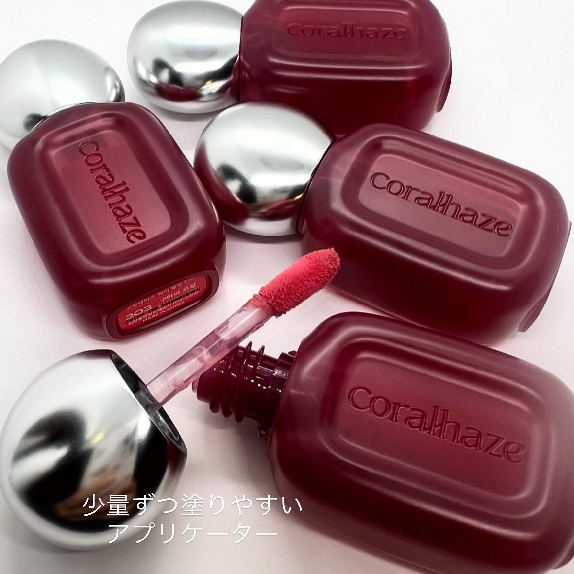 ベア ベルベット ティント/Coralhaze/リップティントを使ったクチコミ(3枚目)