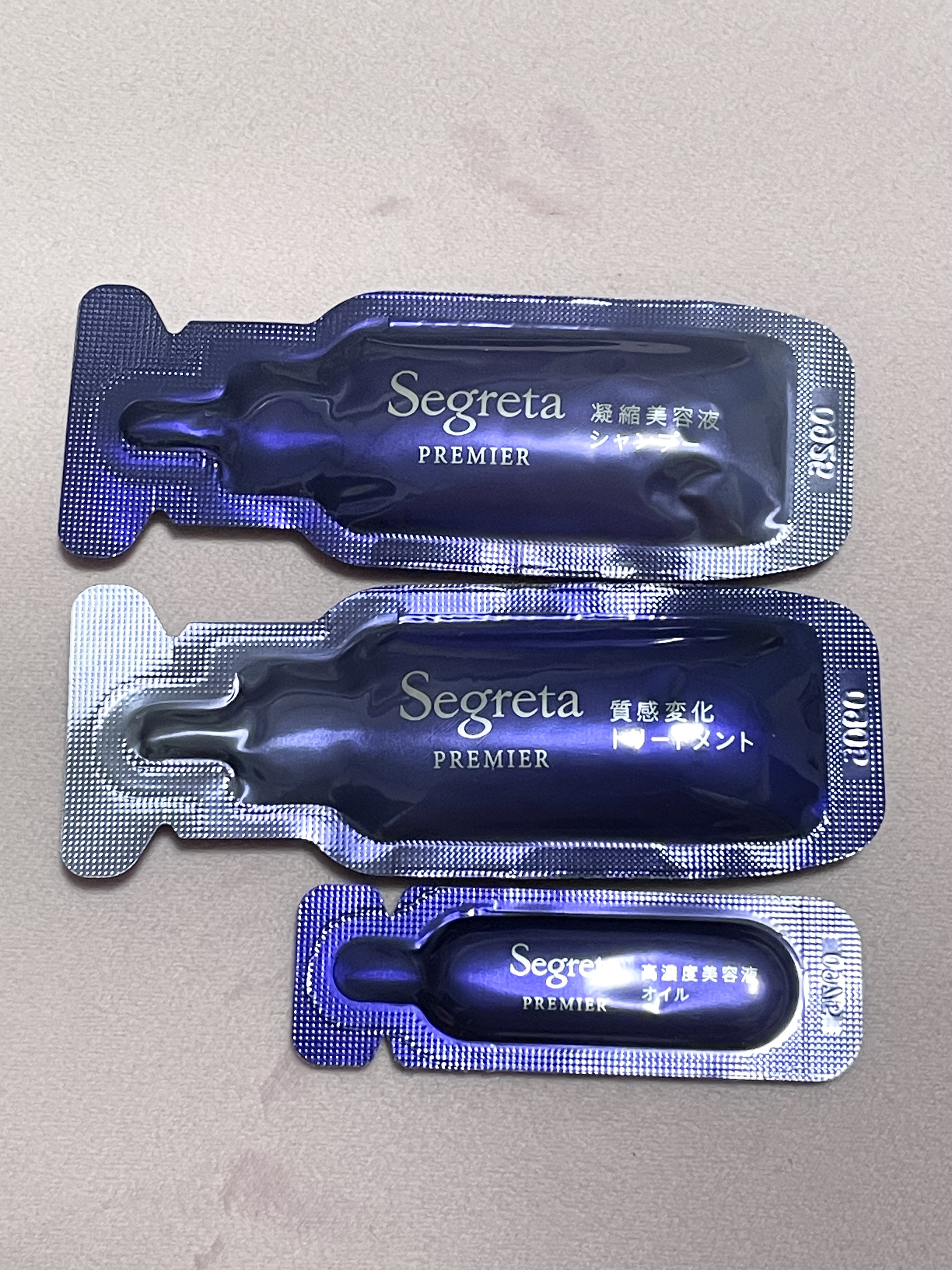 セグレタ プレミア 高濃度美容液オイル【洗い流さないタイプ】 50ml/セグレタ/ヘアオイルを使ったクチコミ（1枚目）