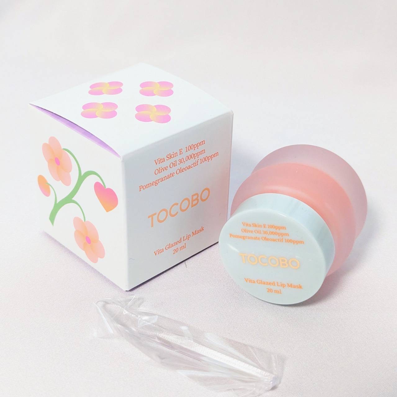 ビタグレーズドリップマスク/TOCOBO/リップマスクを使ったクチコミ（1枚目）