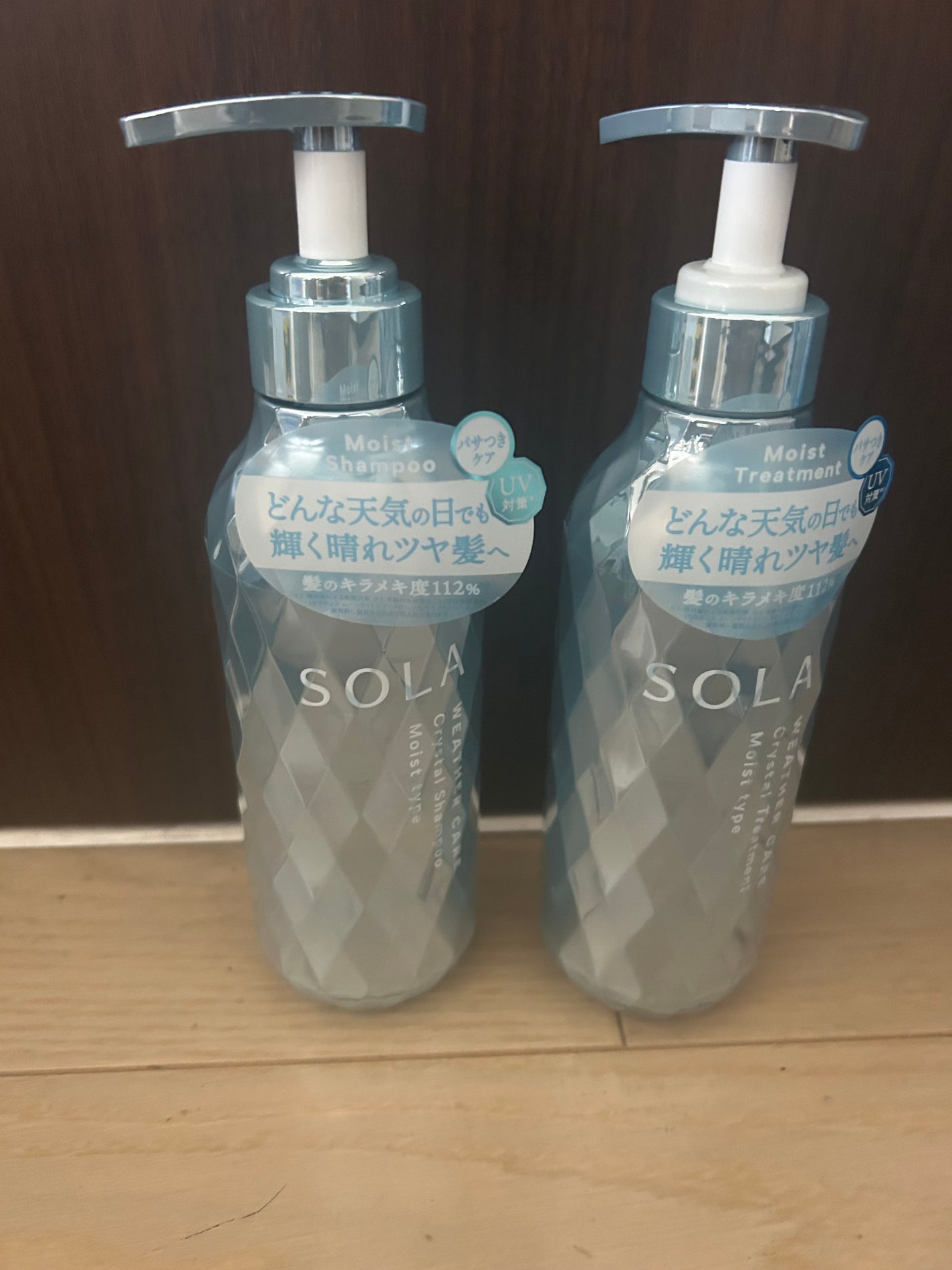 ソラ ウェザーケア クリスタル シャンプー/ヘアトリートメント モイストタイプ/SOLA WEATHER CARE/市販シャンプーを使ったクチコミ(1枚目)