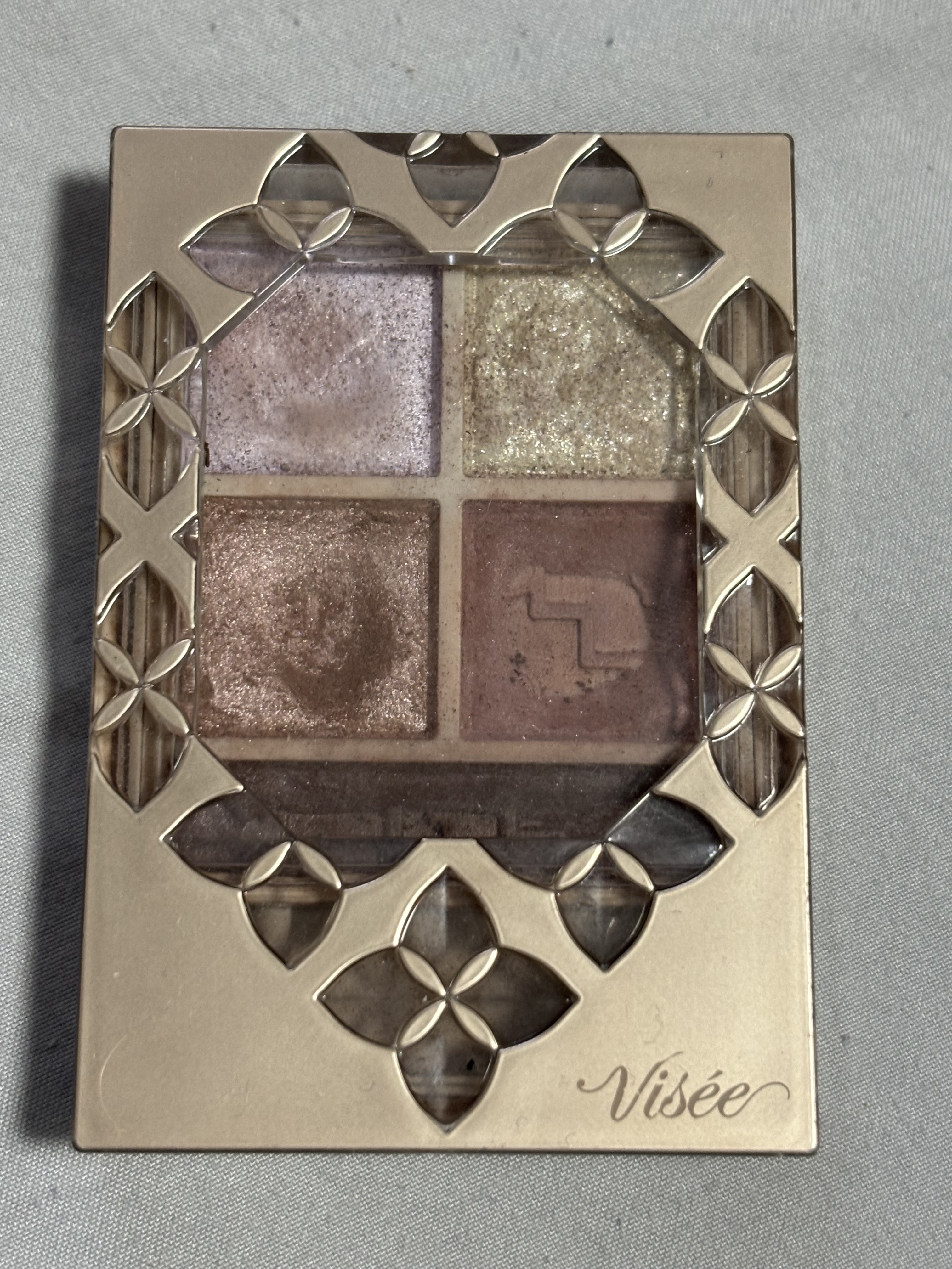 パノラマデザイン アイパレット BE-9 ラベンダーベージュ(限定)/Visée/アイシャドウパレットを使ったクチコミ（1枚目）