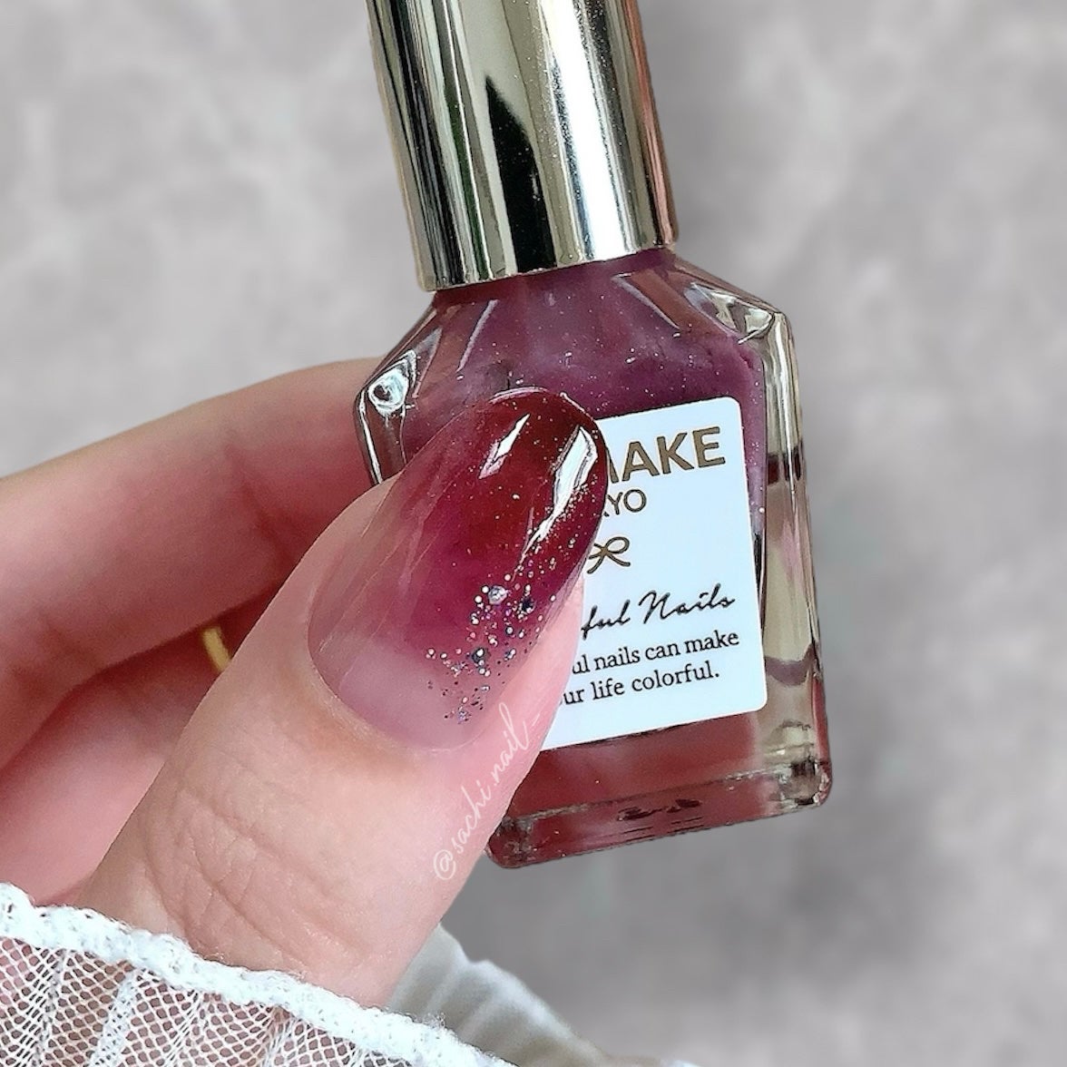 カラフルネイルズ/キャンメイク/マニキュアを使ったクチコミ(5枚目)