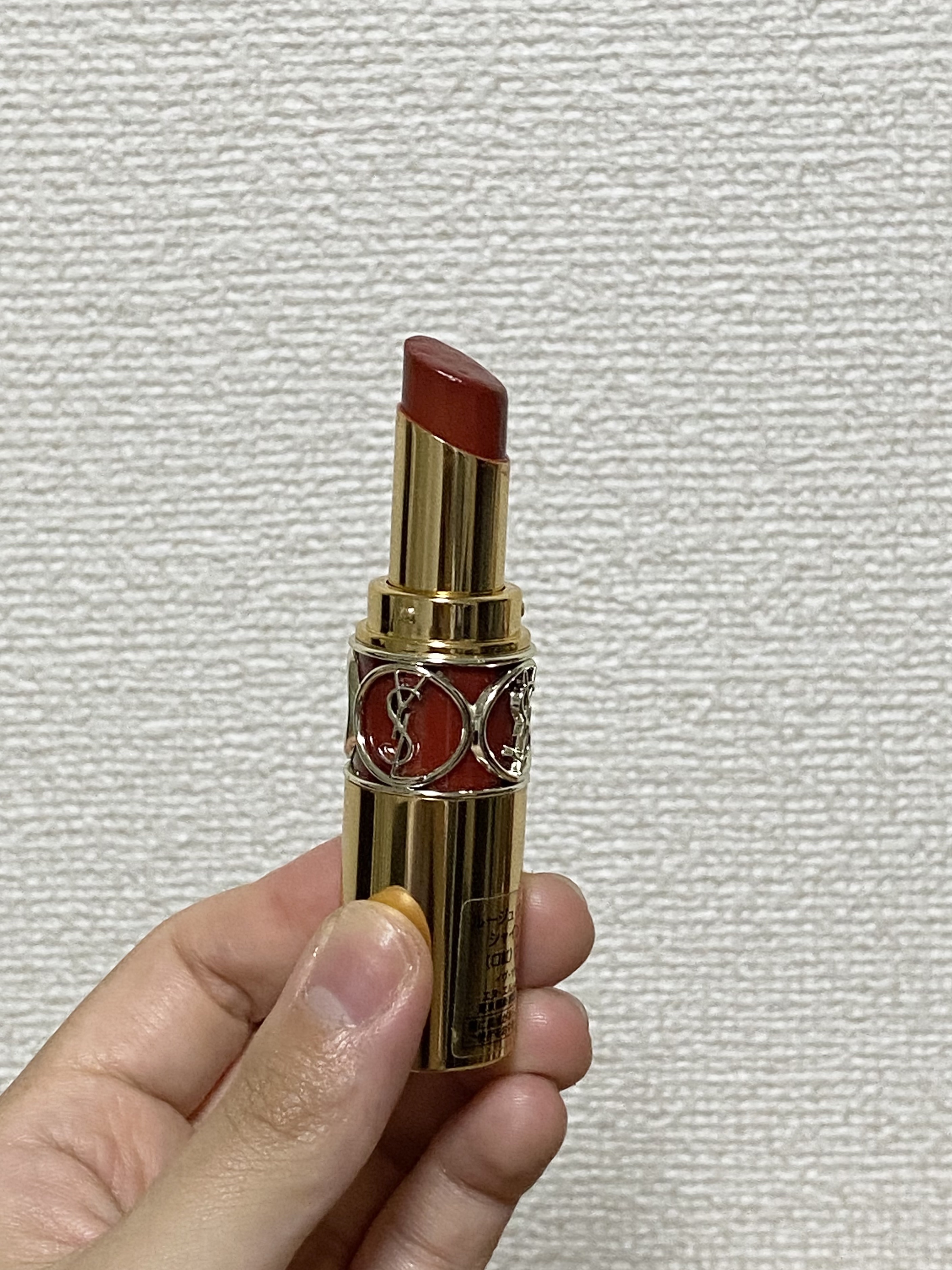 ルージュ ヴォリュプテ シャイン/YVES SAINT LAURENT BEAUTE/口紅を使ったクチコミ（1枚目）