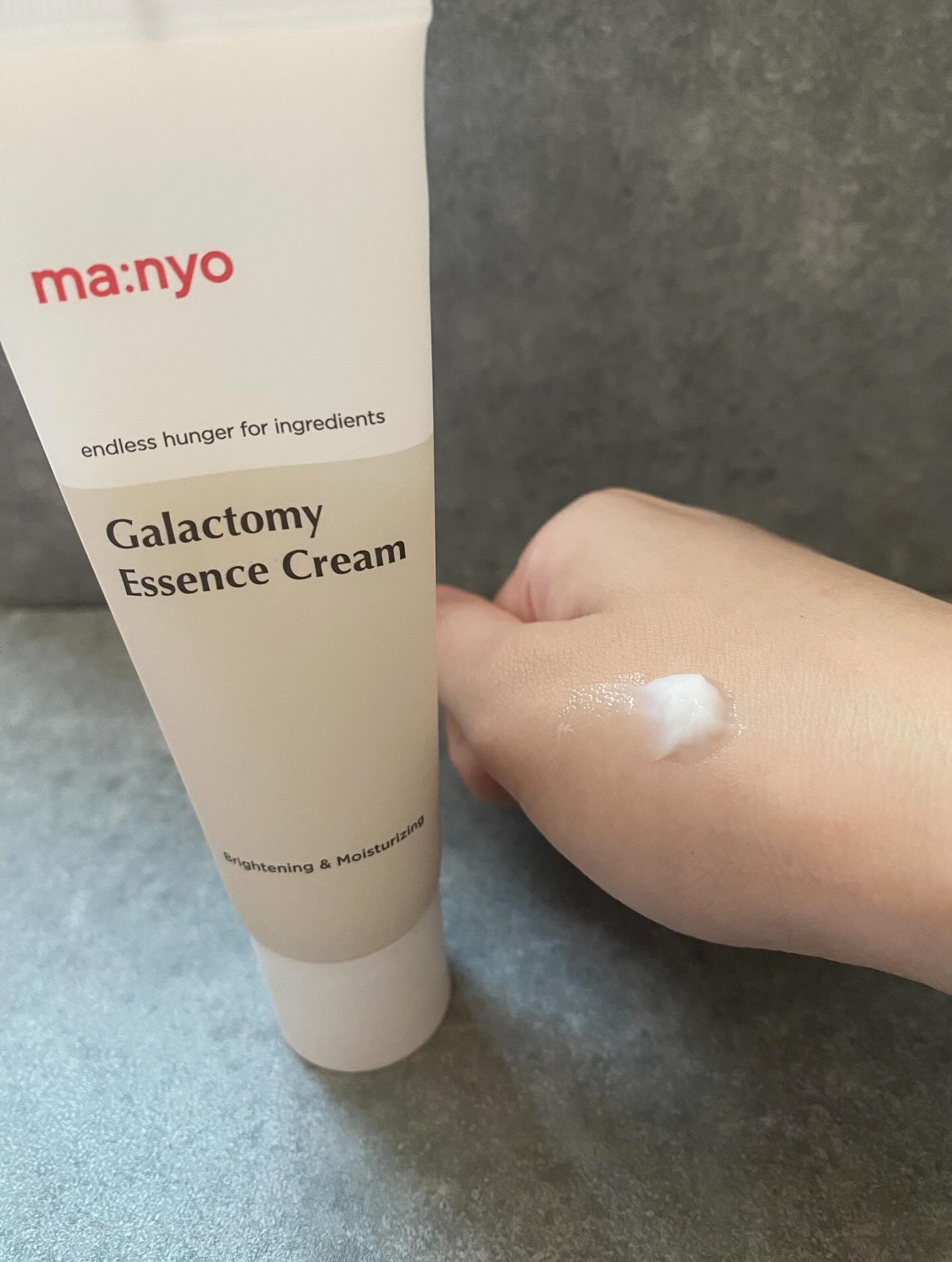 ガラクトミーエッセンスクリーム/manyo/フェイスクリームを使ったクチコミ（2枚目）
