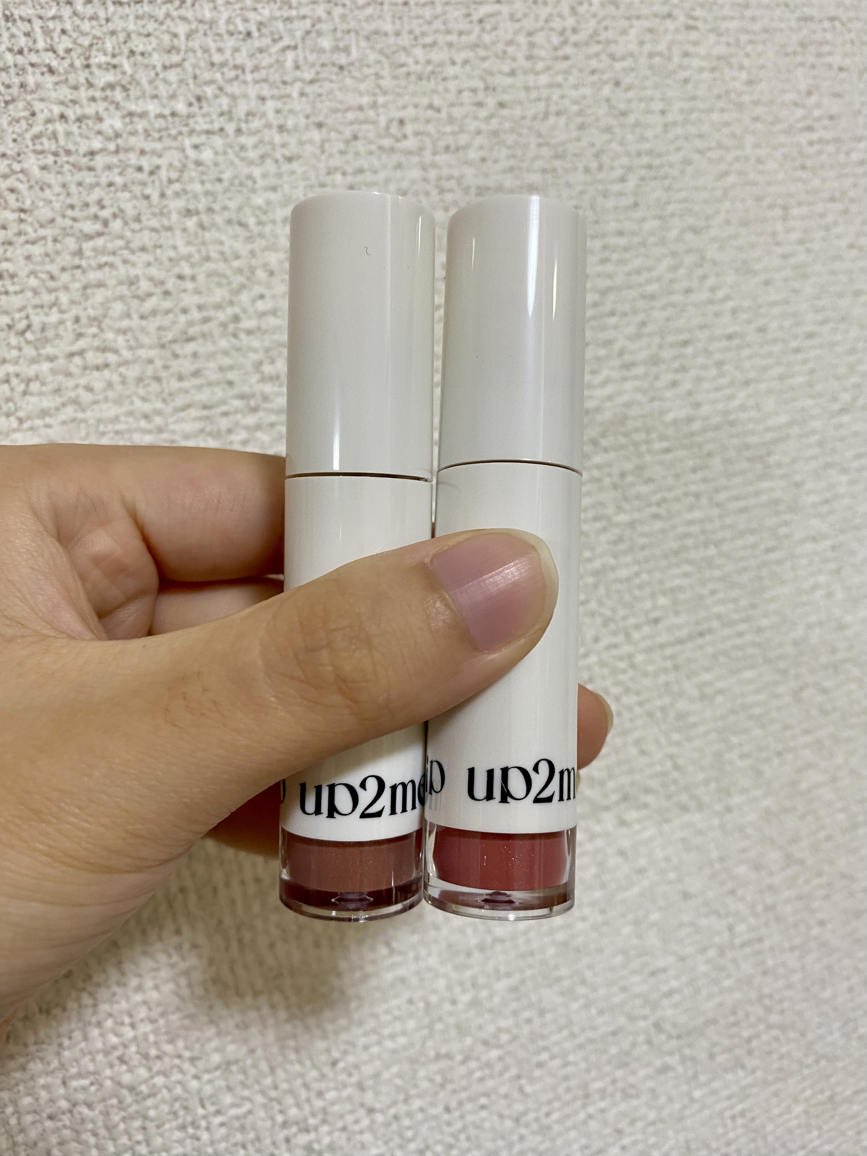 アップトゥーミー　ハグマイリップ　カラーロックプランパー/up2me/リッププランパーを使ったクチコミ（1枚目）