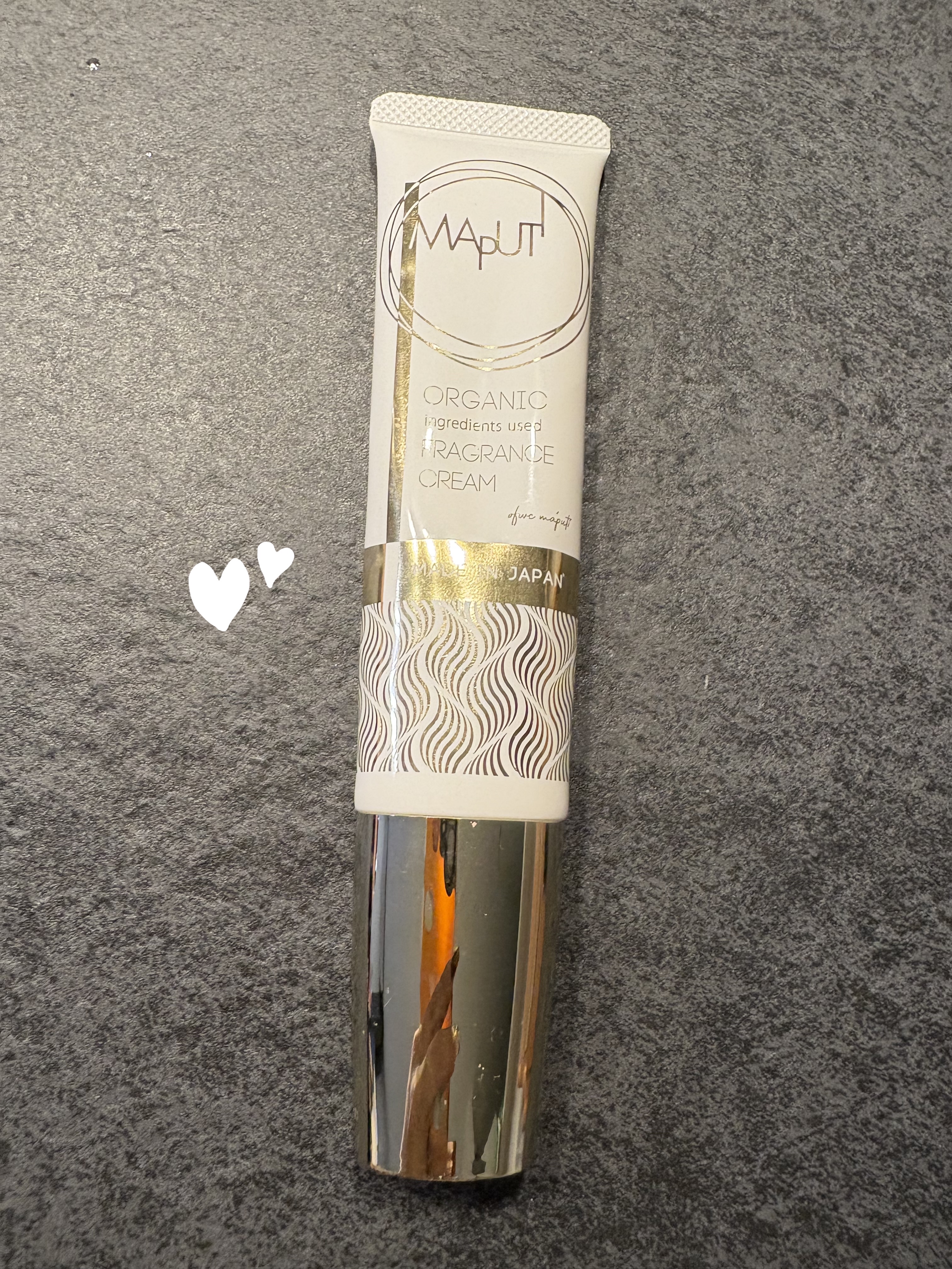 オーガニックフレグランスバストクリーム MAPUTI/MAPUTI/バスト・ヒップケアを使ったクチコミ（1枚目）