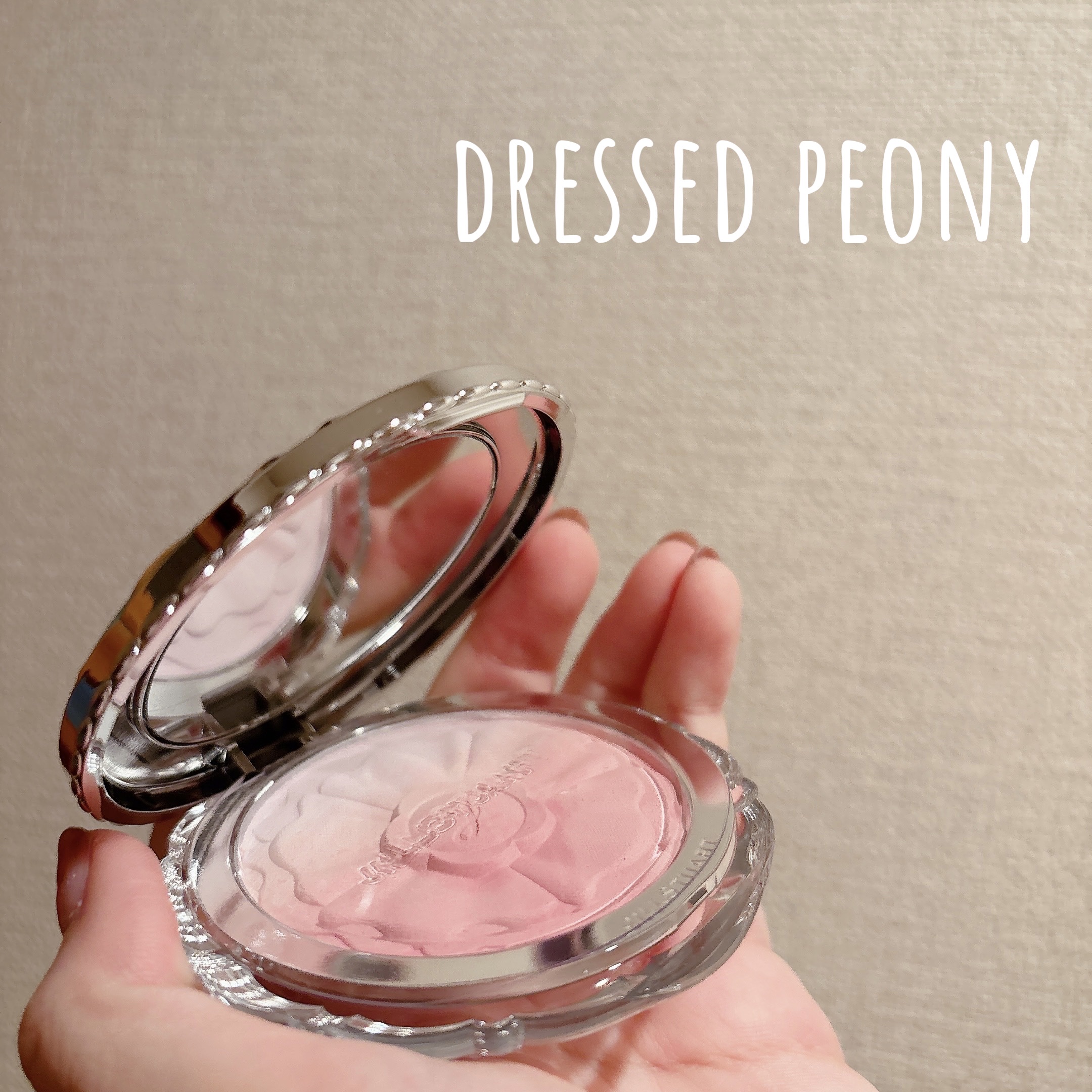 ジルスチュアート　パステルペタル ブラッシュ/JILL STUART/パウダーチークを使ったクチコミ（1枚目）