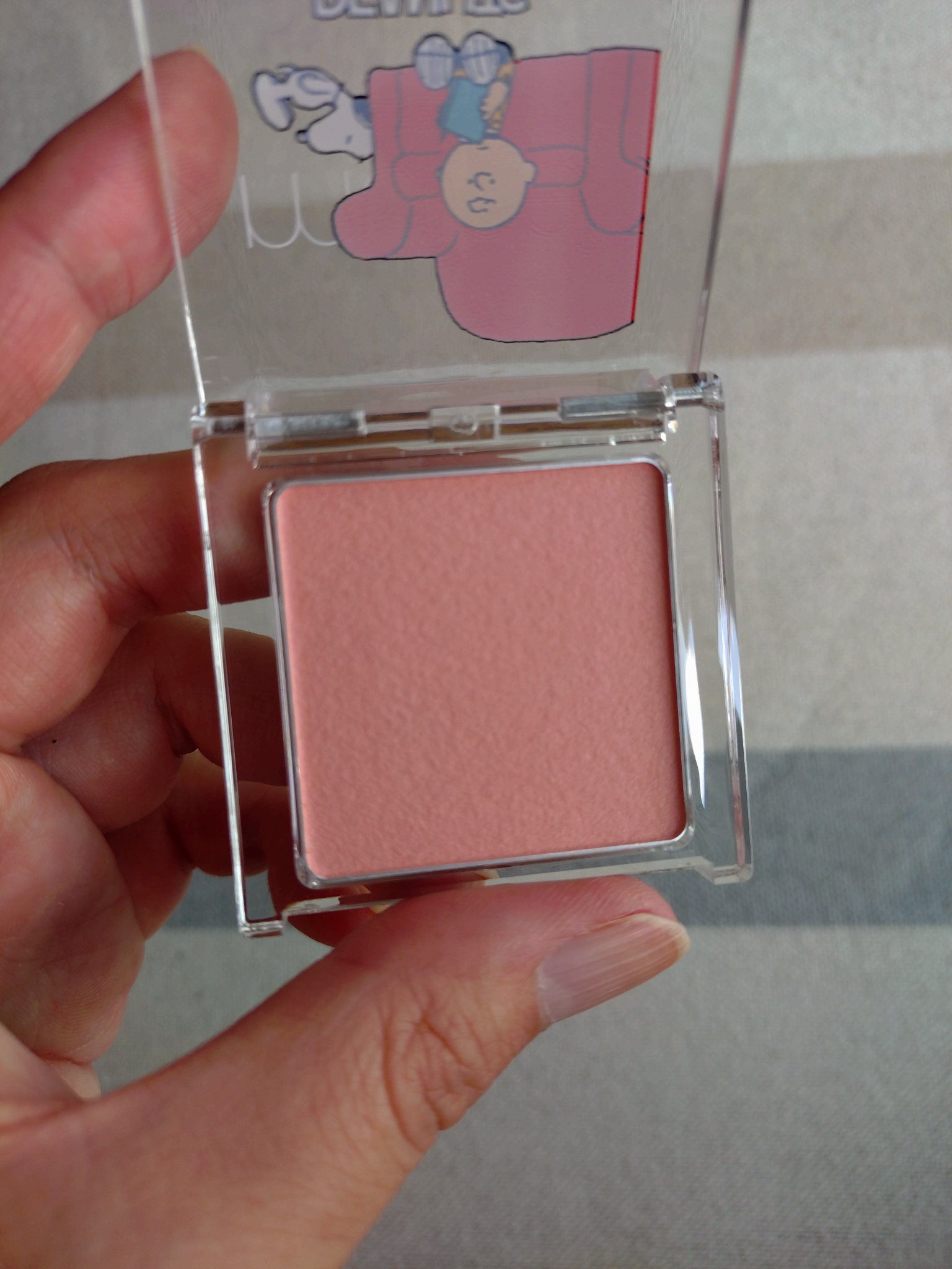 ぽわんチーク/muice/パウダーチークを使ったクチコミ（2枚目）