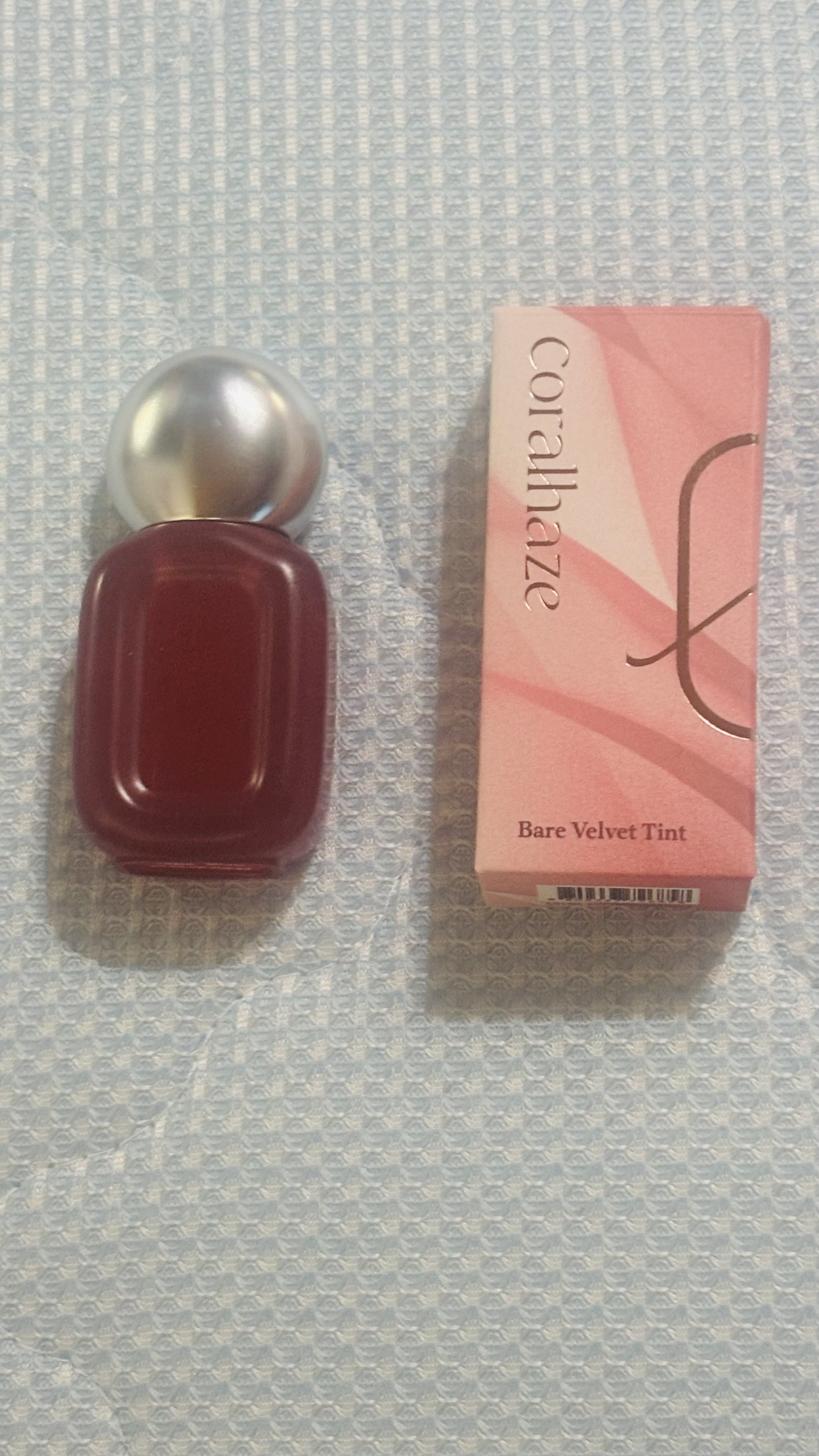 ベア ベルベット ティント 306 アンテイムド/Coralhaze/リップティントを使ったクチコミ（1枚目）