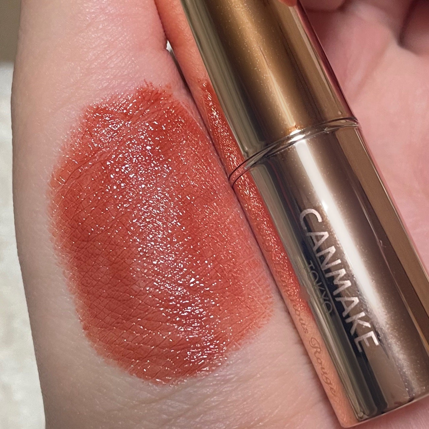 メルティールミナスルージュ/キャンメイク/口紅を使ったクチコミ(1枚目)