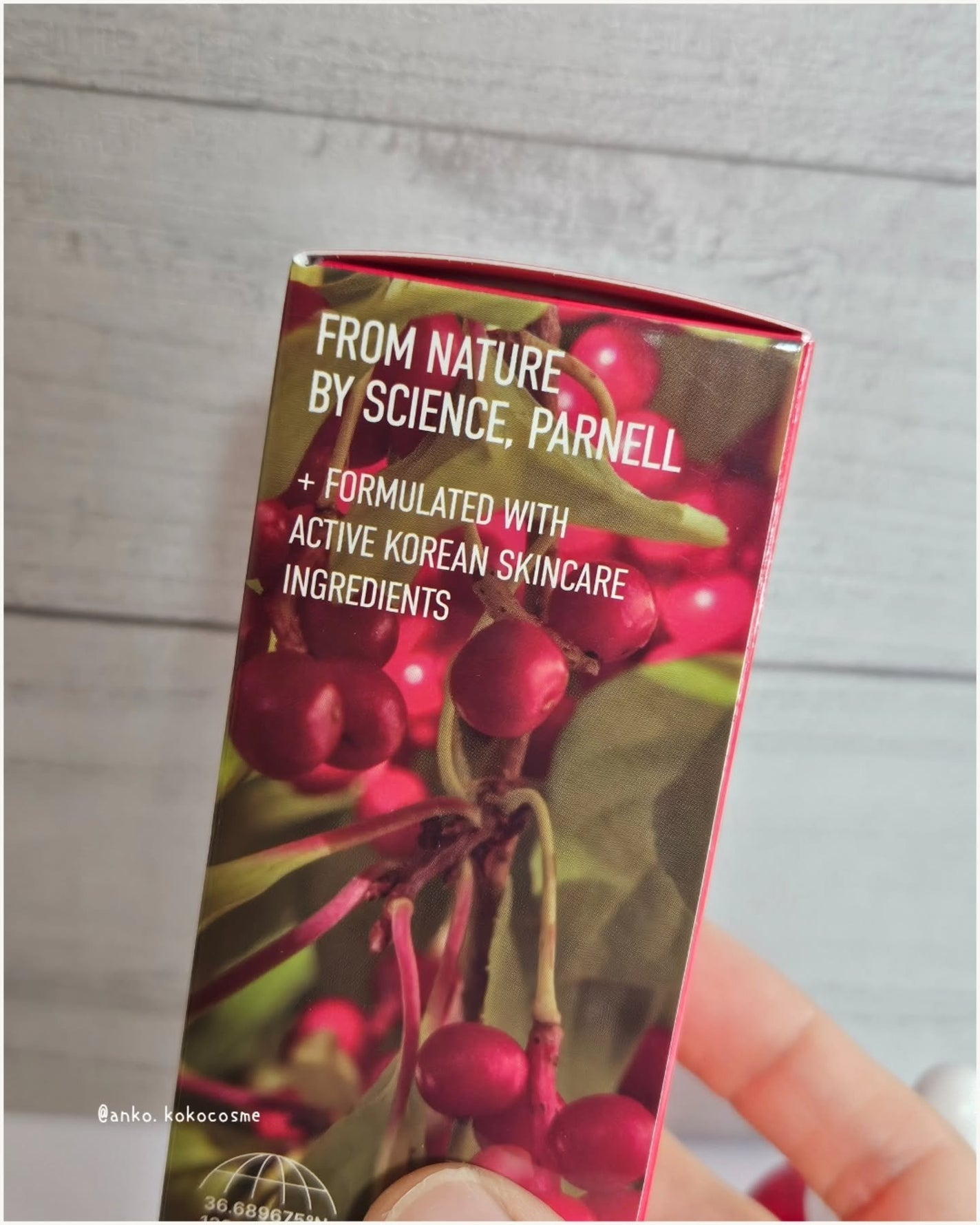 AHA 9.12 オミジャ 陶器肌 ウォッシュオフ セラム/parnell/美容液を使ったクチコミ(5枚目)