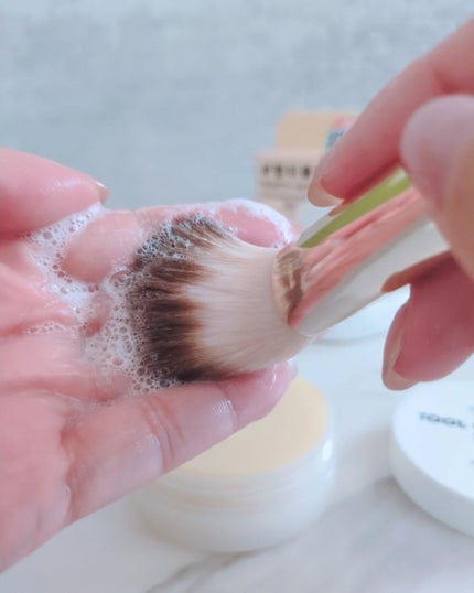 THE TOOL LAB ブラシ&パフクレンザー/THE TOOL LAB/その他化粧小物を使ったクチコミ(5枚目)