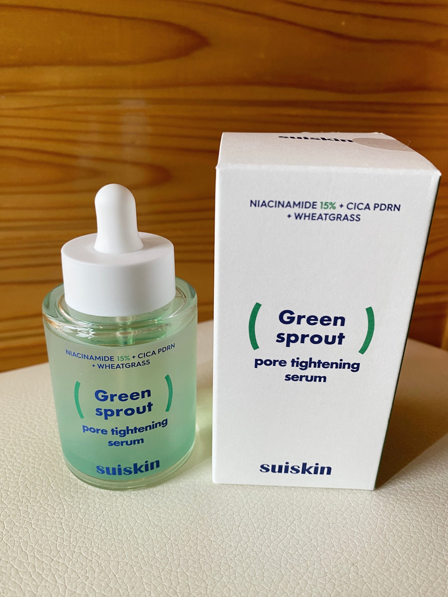 若芽ポアタイトニングセラム/suiskin/美容液を使ったクチコミ(1枚目)