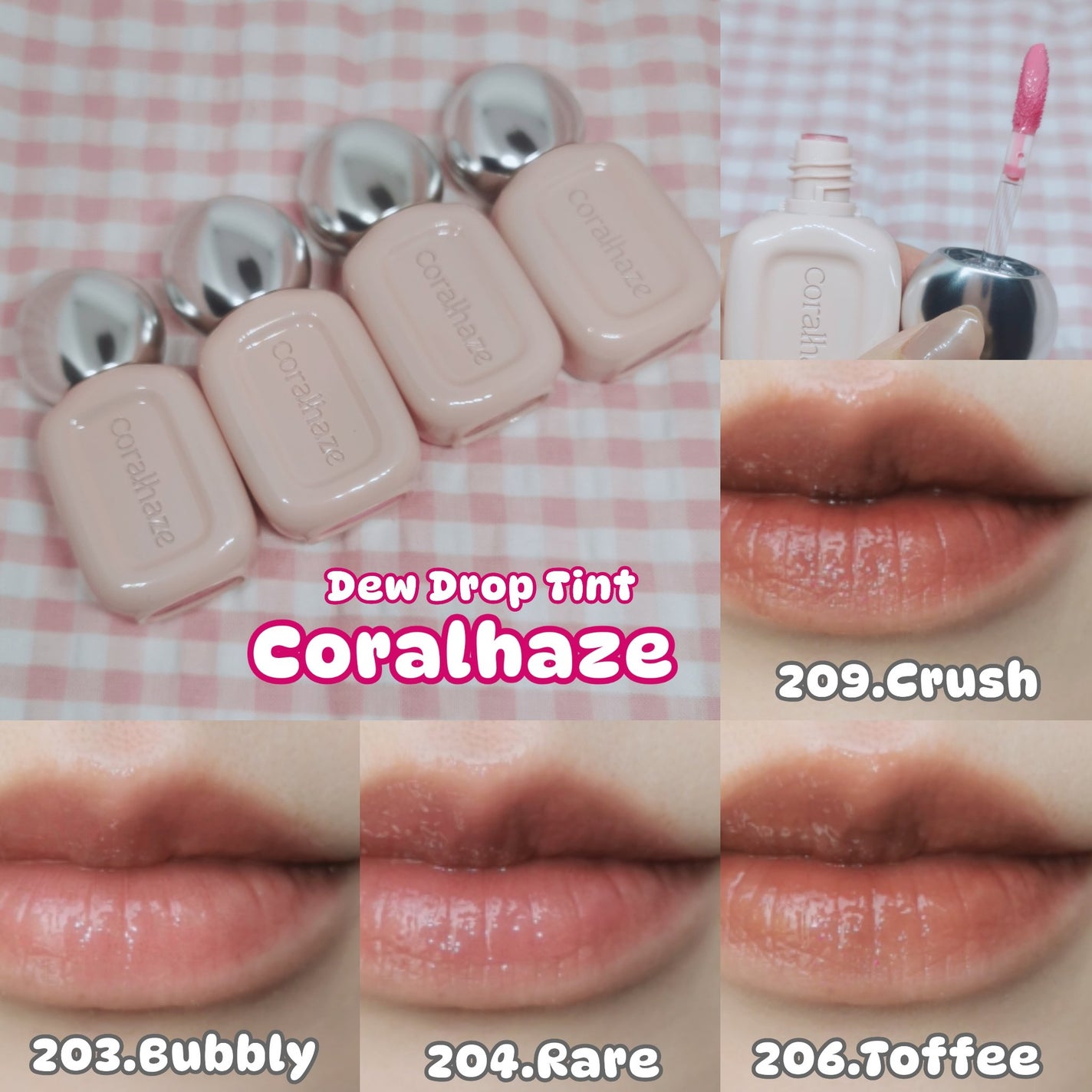 デュー ドロップ ティント/Coralhaze/リップティントを使ったクチコミ(2枚目)