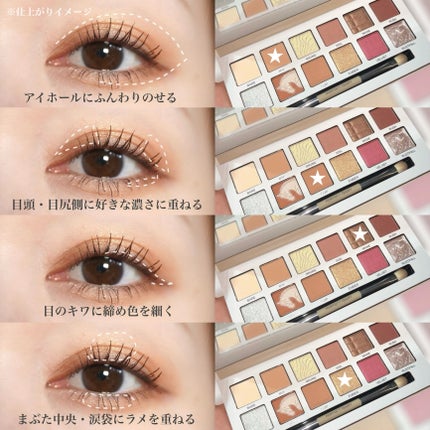 エクスプローラ12色 動物アイシャドウパレット/PERFECT DIARY/アイシャドウパレットを使ったクチコミ(5枚目)