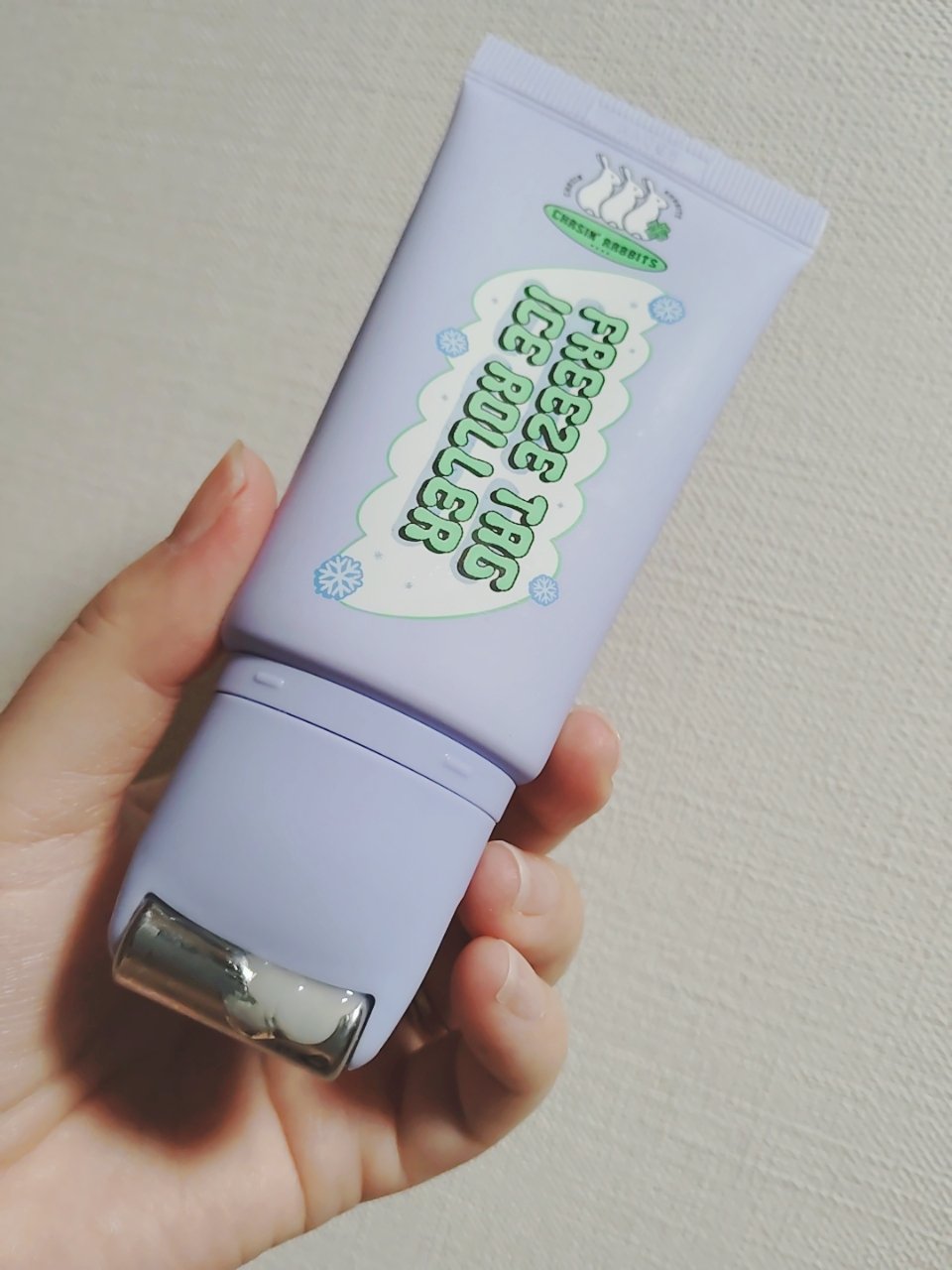 フリーズタグアイスローラー 50ml/CHASIN'RABBITS/美容液を使ったクチコミ（1枚目）