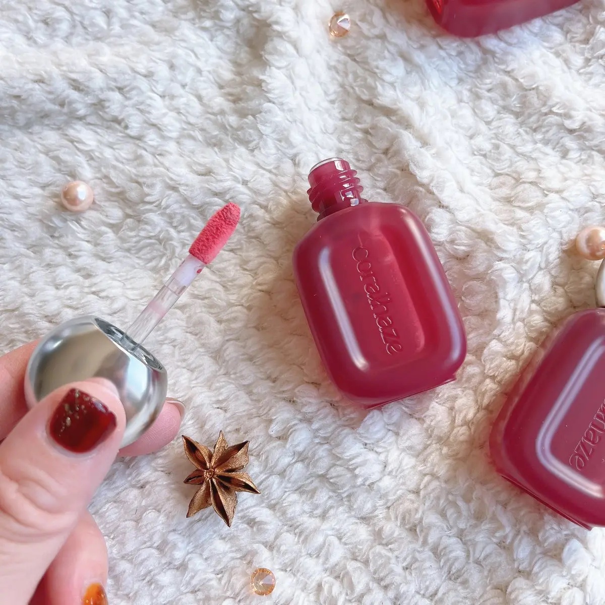 ベア ベルベット ティント/Coralhaze/リップティントを使ったクチコミ（2枚目）