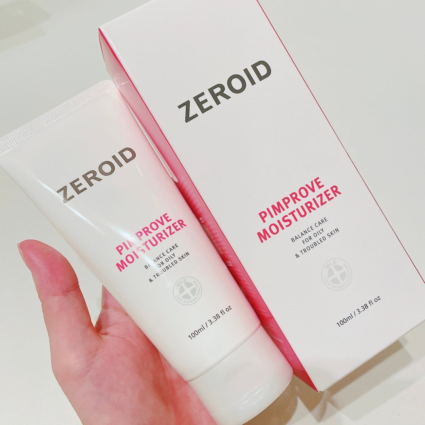 ピンプローブモイスチャーライザー/ZEROID/フェイスクリームを使ったクチコミ(5枚目)