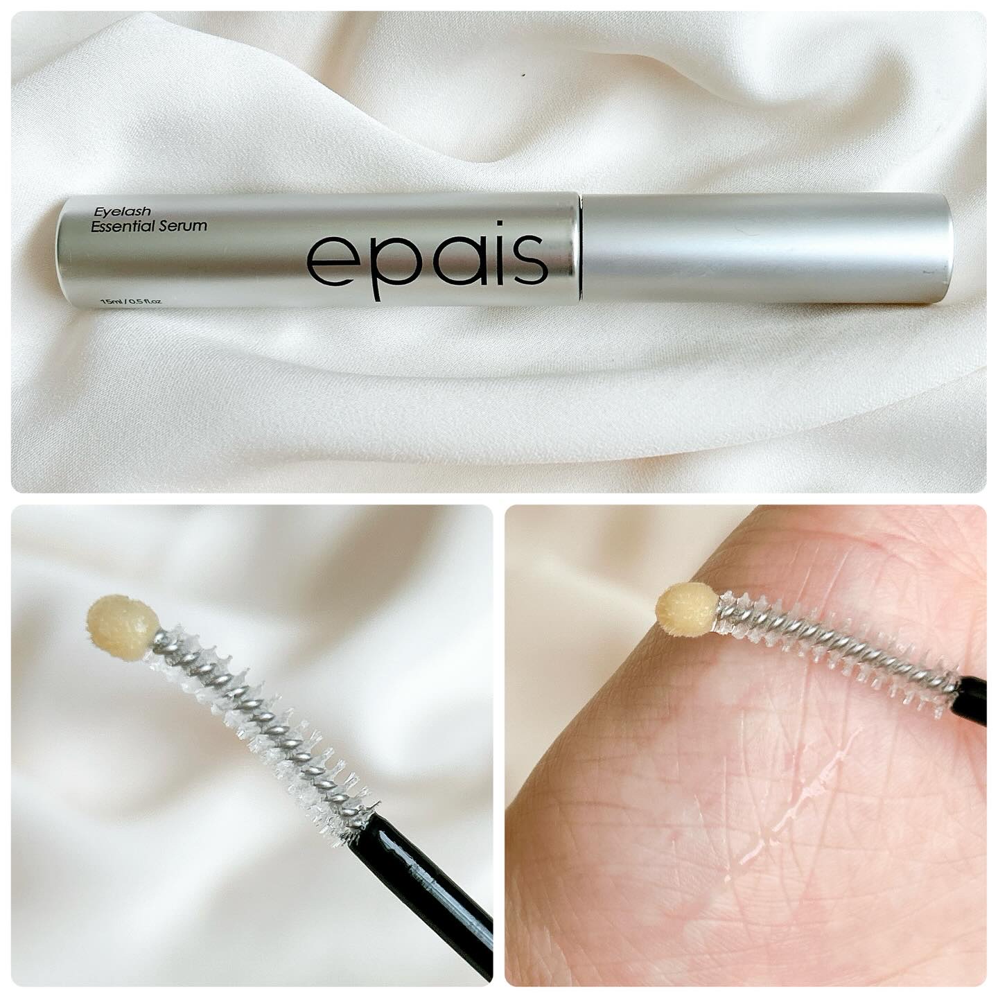アイラッシュエッセンシャルセラム/epais/まつげ美容液を使ったクチコミ（3枚目）