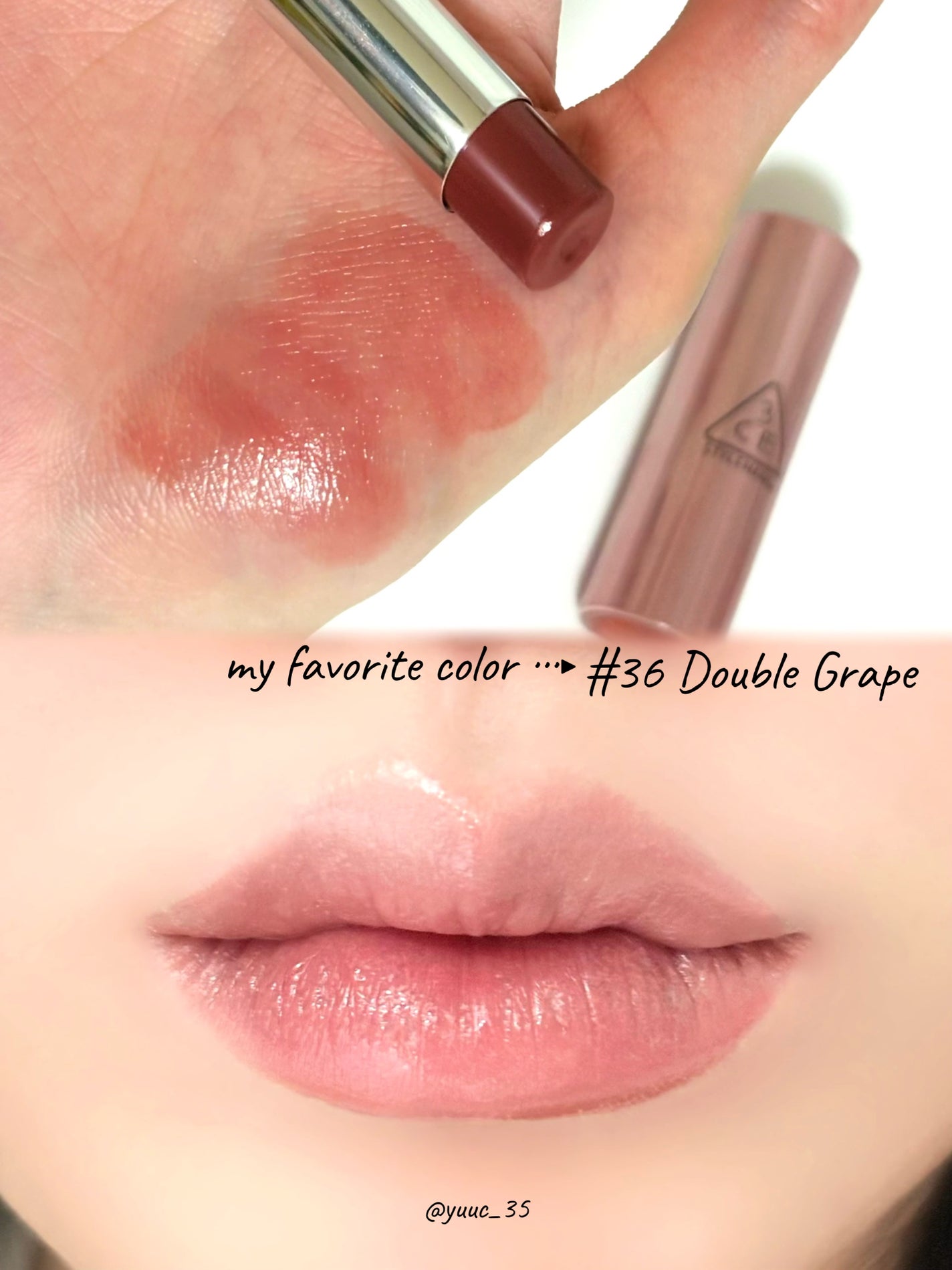 3CE ã°ã¬ã€ãžãŒãªããã°ããŠ/3CE/ãªããã°ãã¹ã䜿ã£ãã¯ãã³ãïŒ5æç®ïŒ