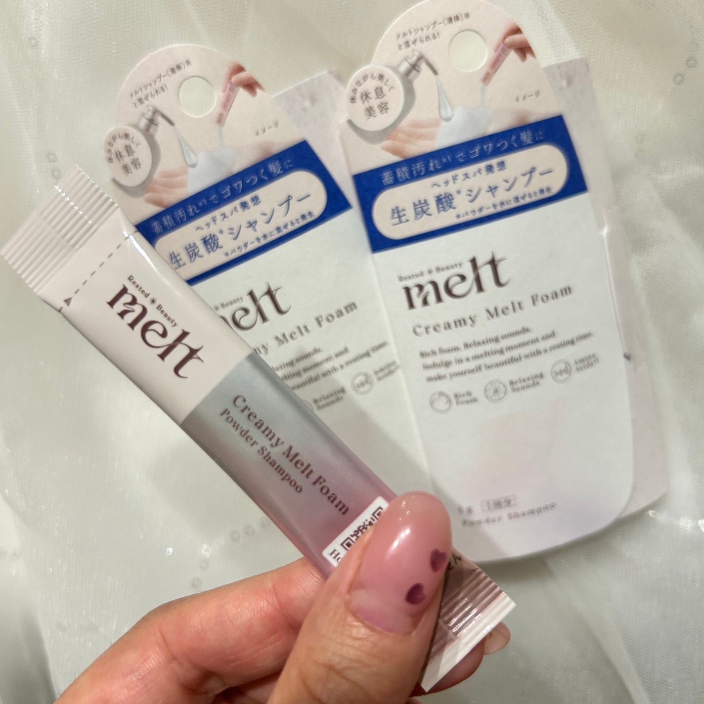 メルト クリーミーメルトフォーム/melt/市販シャンプーを使ったクチコミ(4枚目)