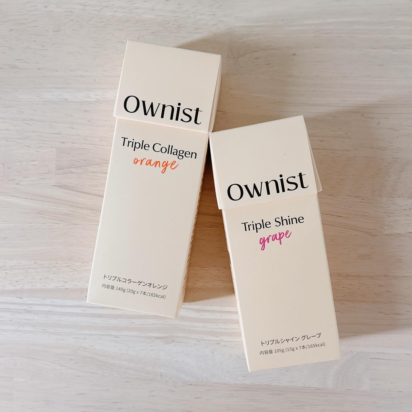 トリプルコラーゲン オレンジ/Ownist/美容サプリメントを使ったクチコミ（1枚目）