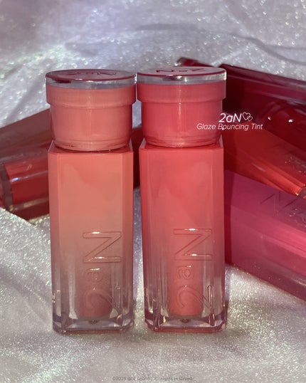 グレイズバウンシングティント/2aN/リップティントを使ったクチコミ(4枚目)