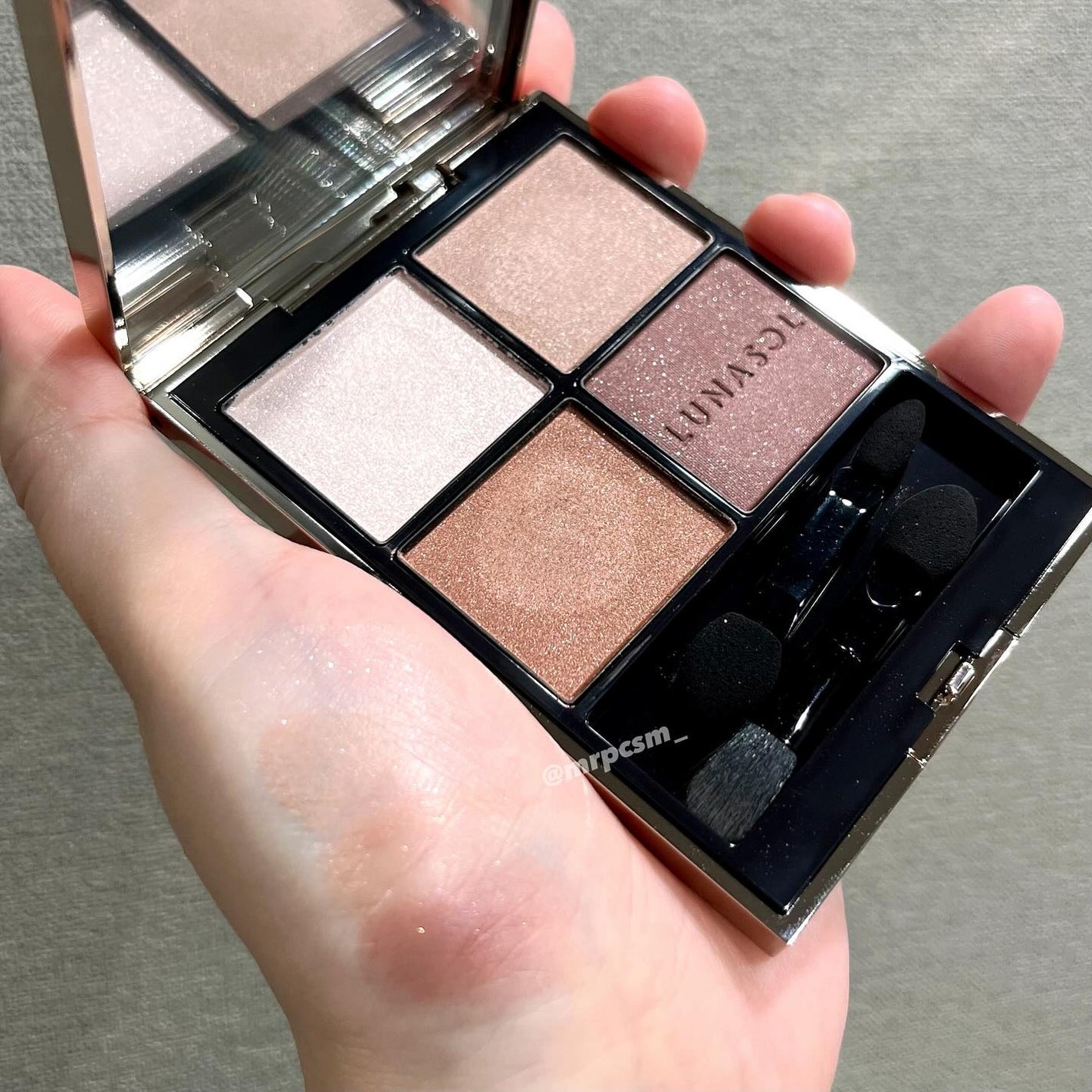 ルナソル アイカラーレーションN/LUNASOL/アイシャドウパレットを使ったクチコミ(4枚目)