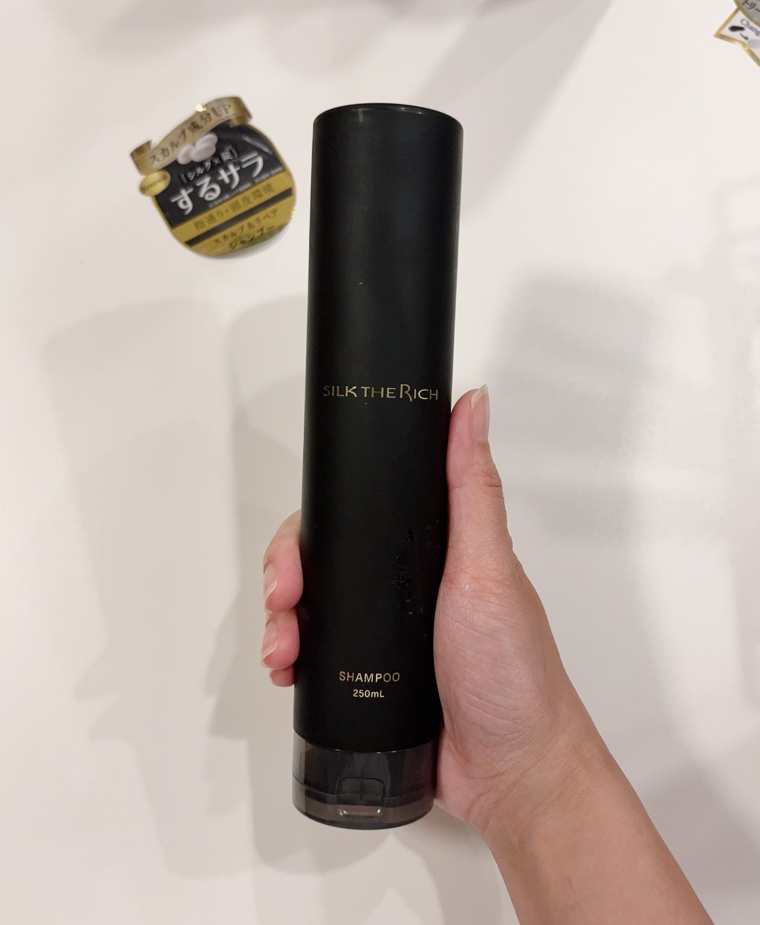 SILK THE RICH スカルプ&リペア シャンプー・トリートメント/SILK THE RICH/市販シャンプーを使ったクチコミ（2枚目）