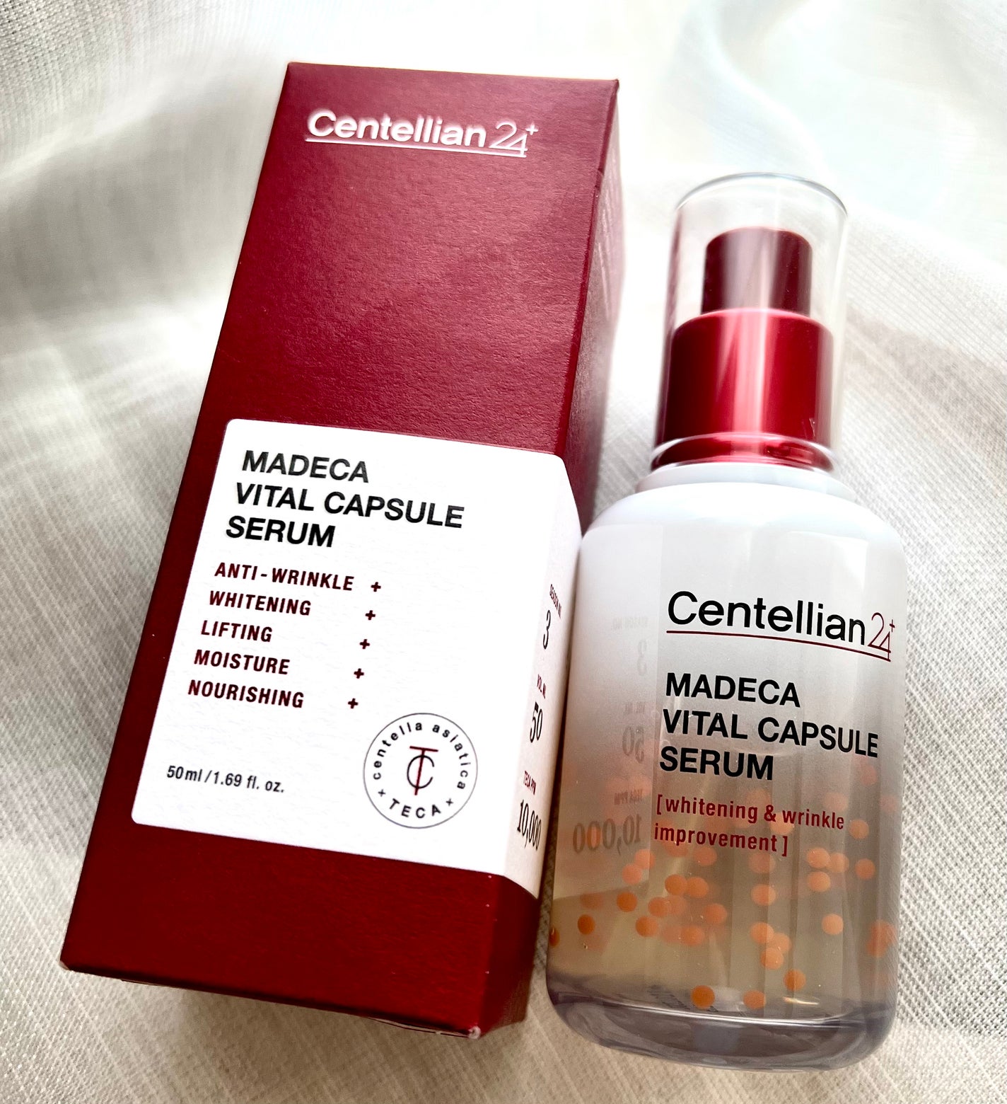 マデカバイタルカプセルセラム/センテリアン24/美容液を使ったクチコミ(1枚目)