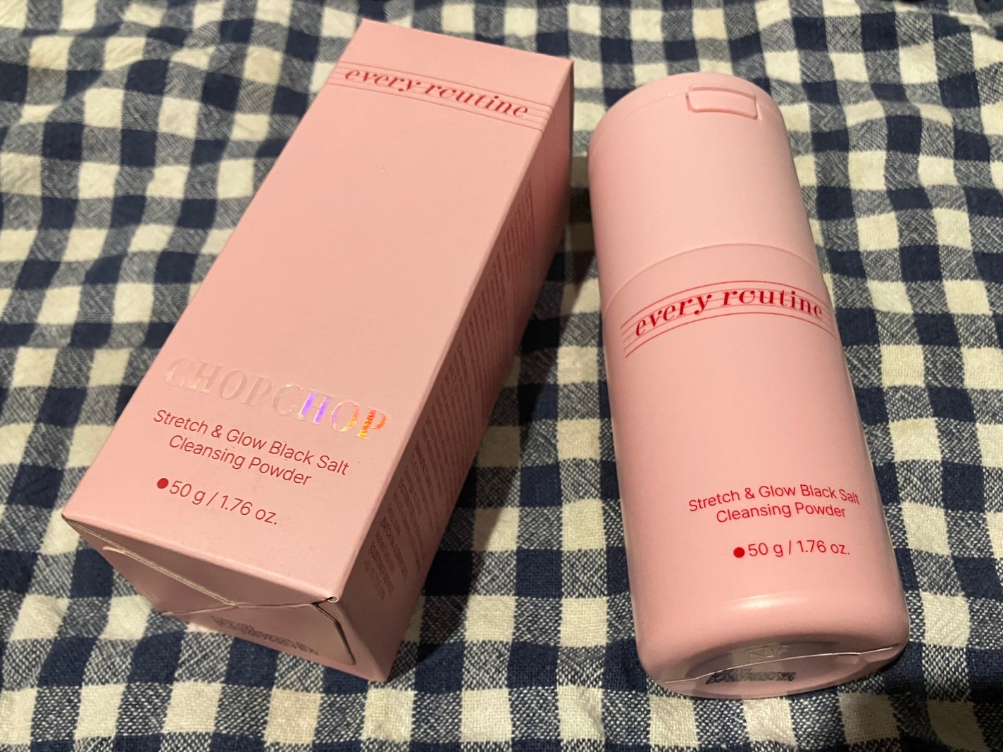 ストレッチ&グロウ ブラックソルトクレンジングパウダー/EveryRoutine/洗顔パウダーを使ったクチコミ(2枚目)