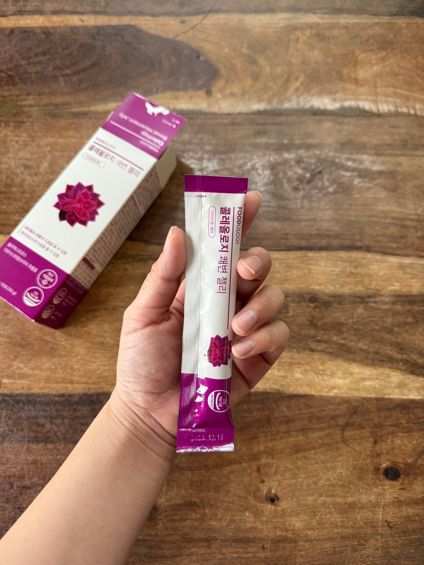 コレオロジー快調ゼリー/FOODOLOGY/健康サプリメントを使ったクチコミ(1枚目)