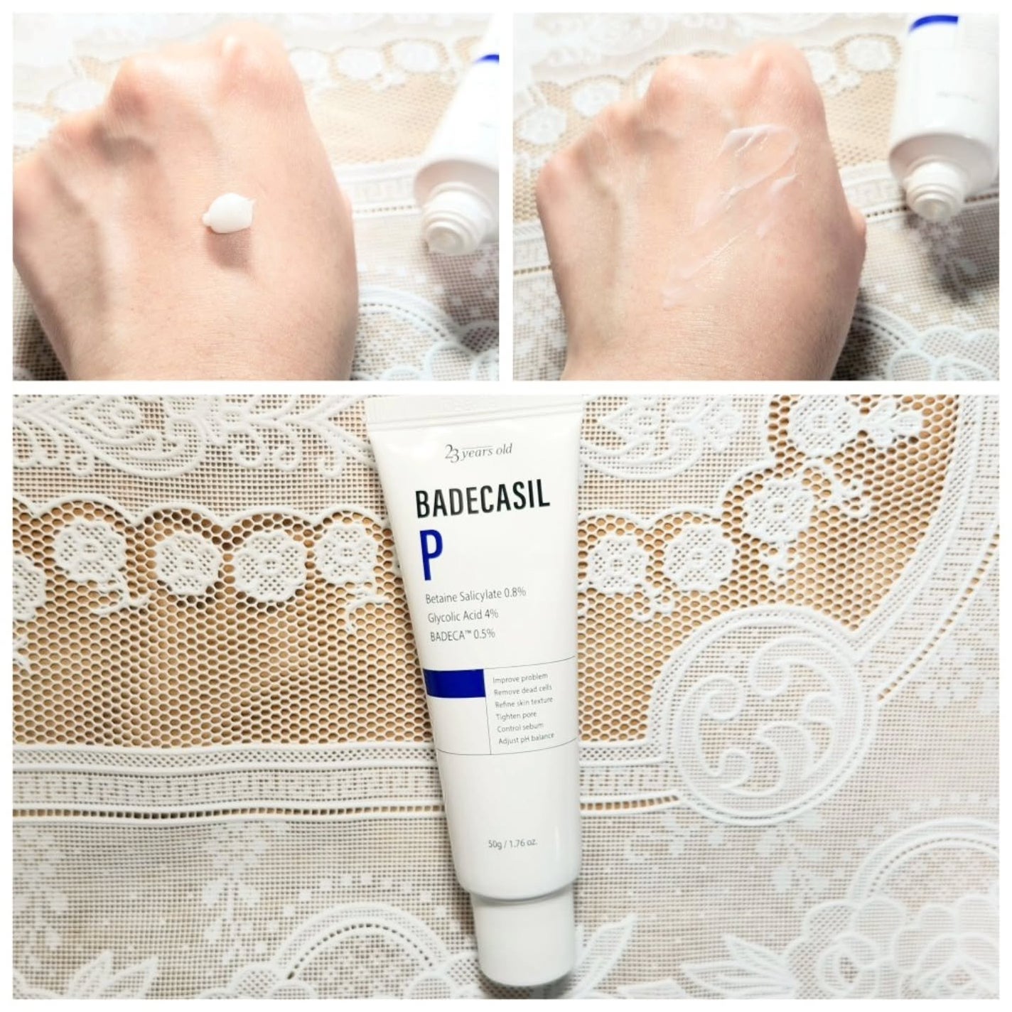 バデカシルDクリーム/23years old/フェイスクリームを使ったクチコミ(3枚目)