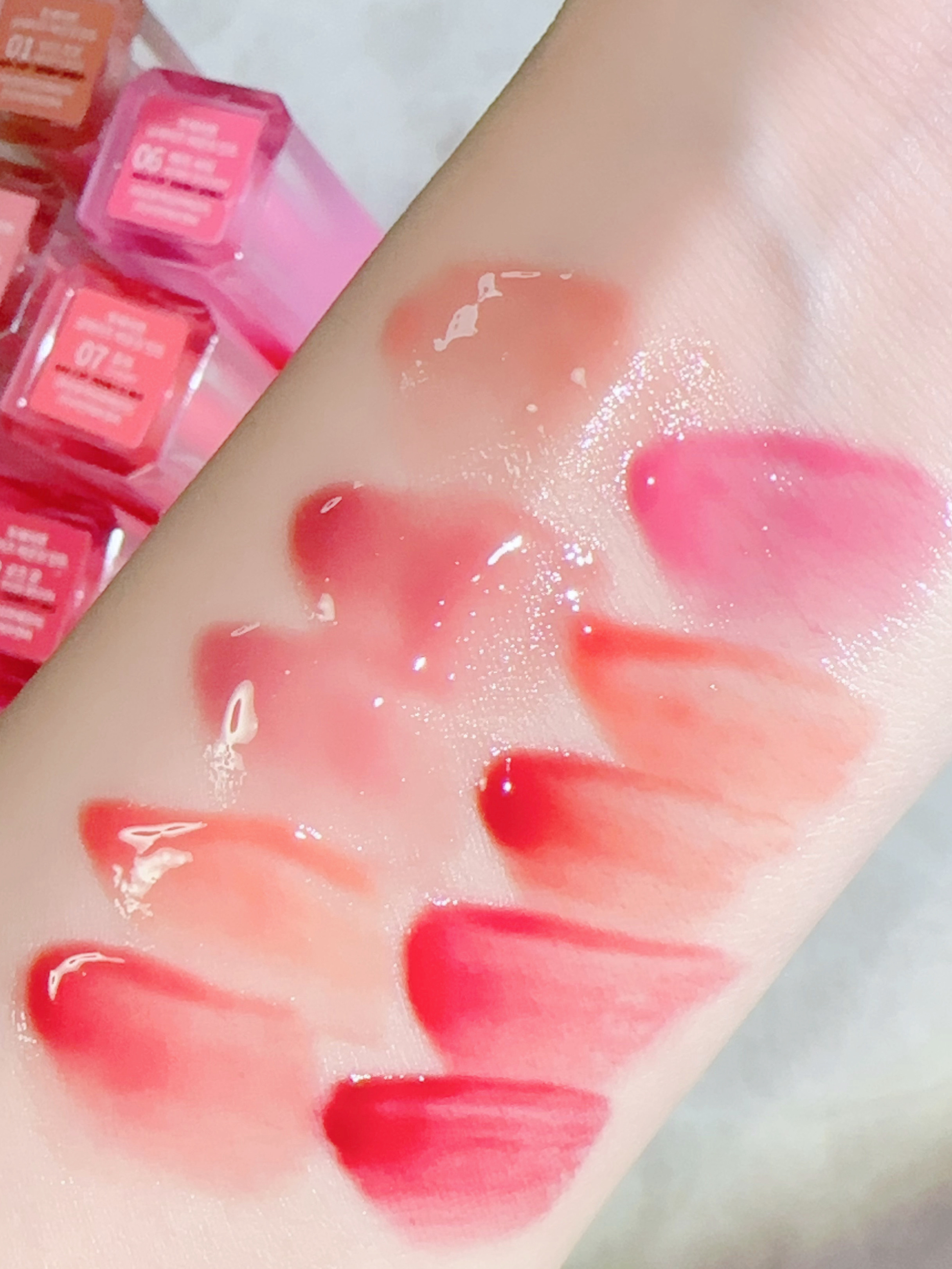 グレイズバウンシングティント/2aN/リップティントを使ったクチコミ（3枚目）