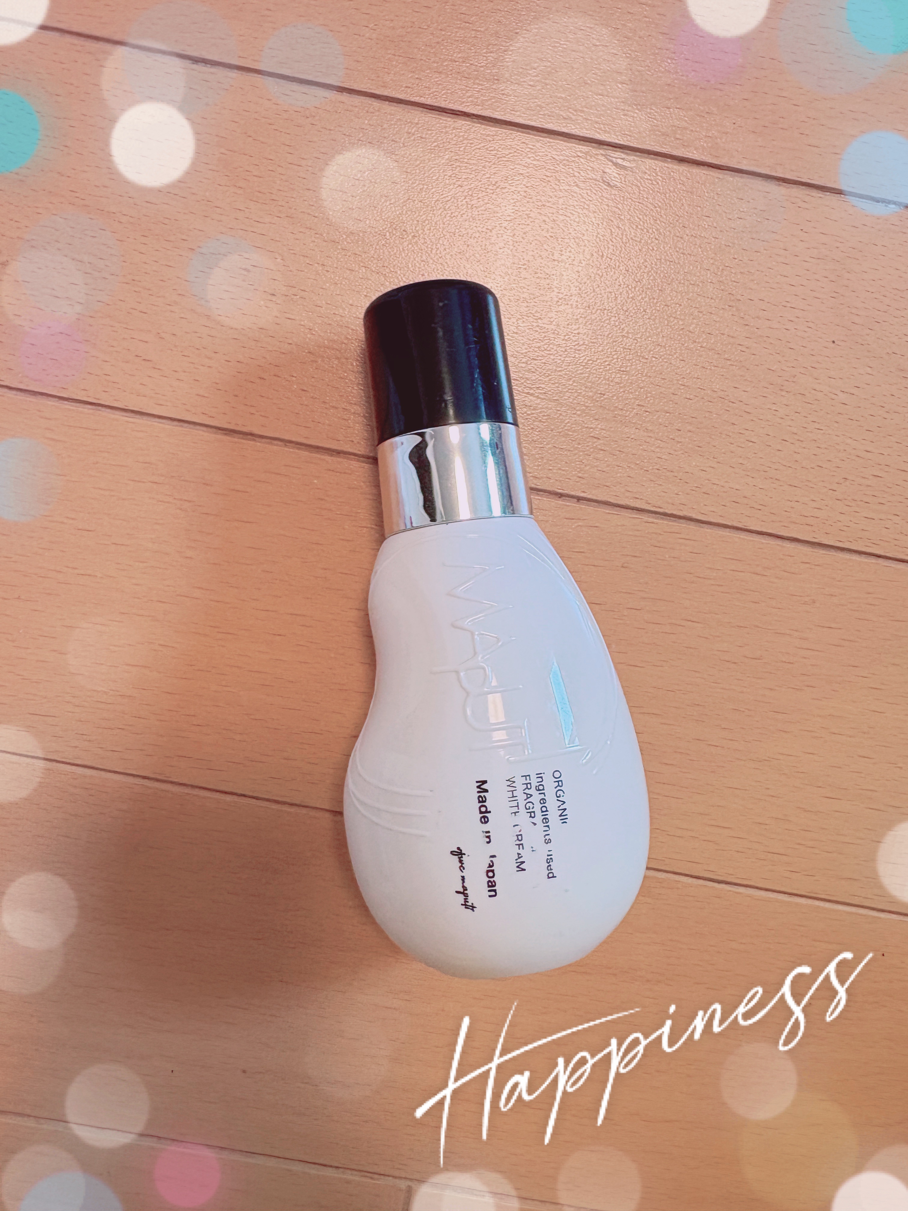 オーガニックフレグランスホワイトクリーム/MAPUTI/デリケートゾーンケアを使ったクチコミ（1枚目）