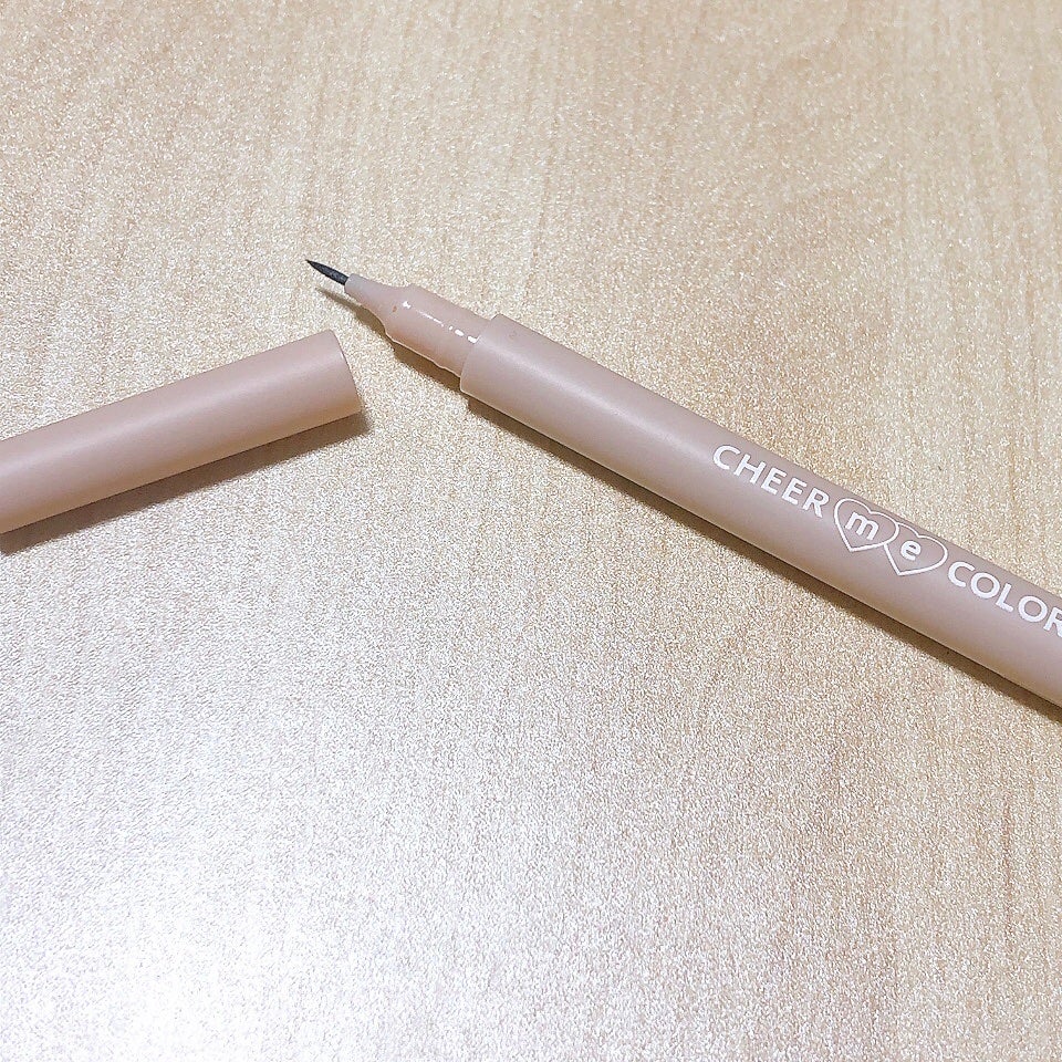 ふたえライナー/CHEER me COLOR/リキッドアイライナーを使ったクチコミ(2枚目)