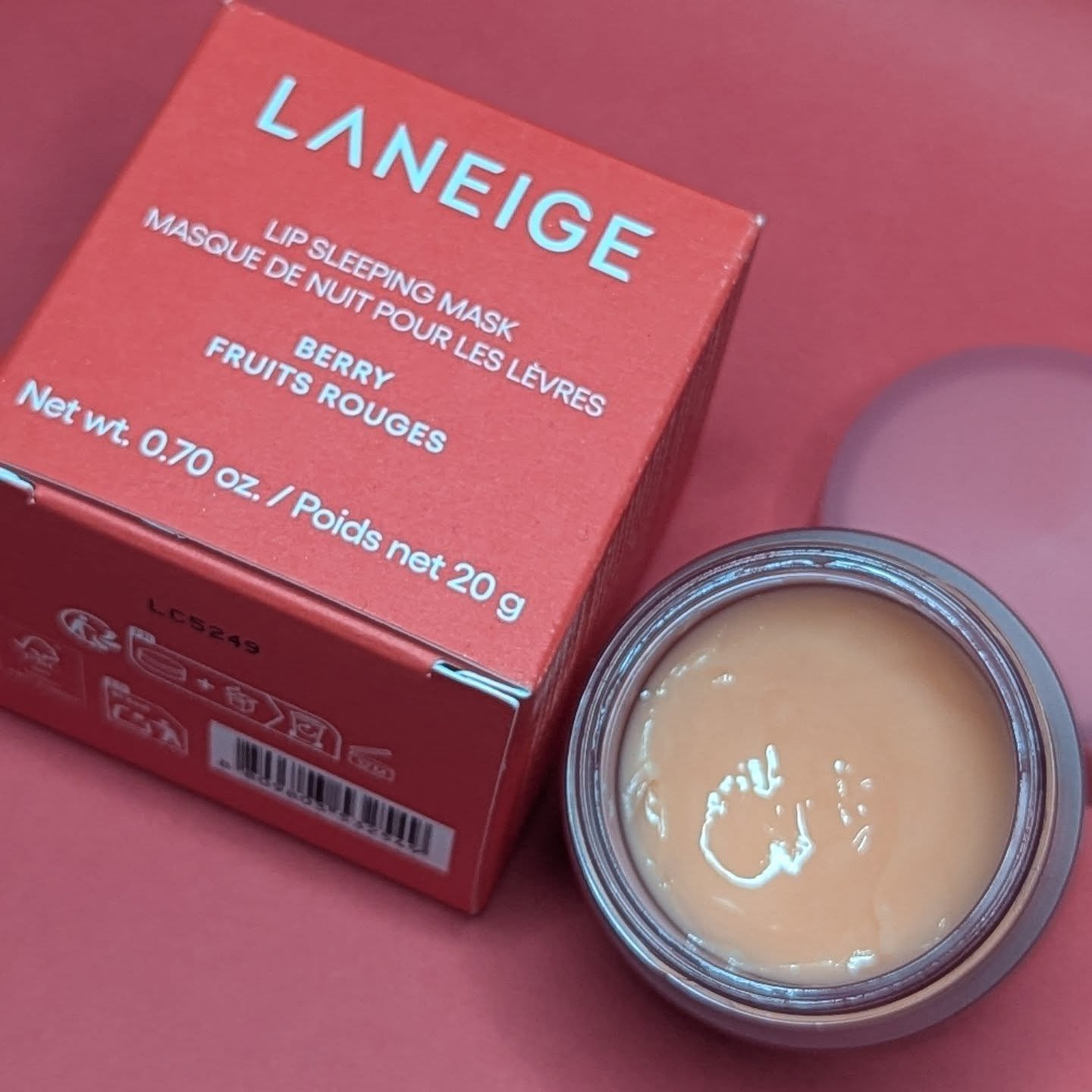 リップグロウィバーム/LANEIGE/リップバームを使ったクチコミ（2枚目）