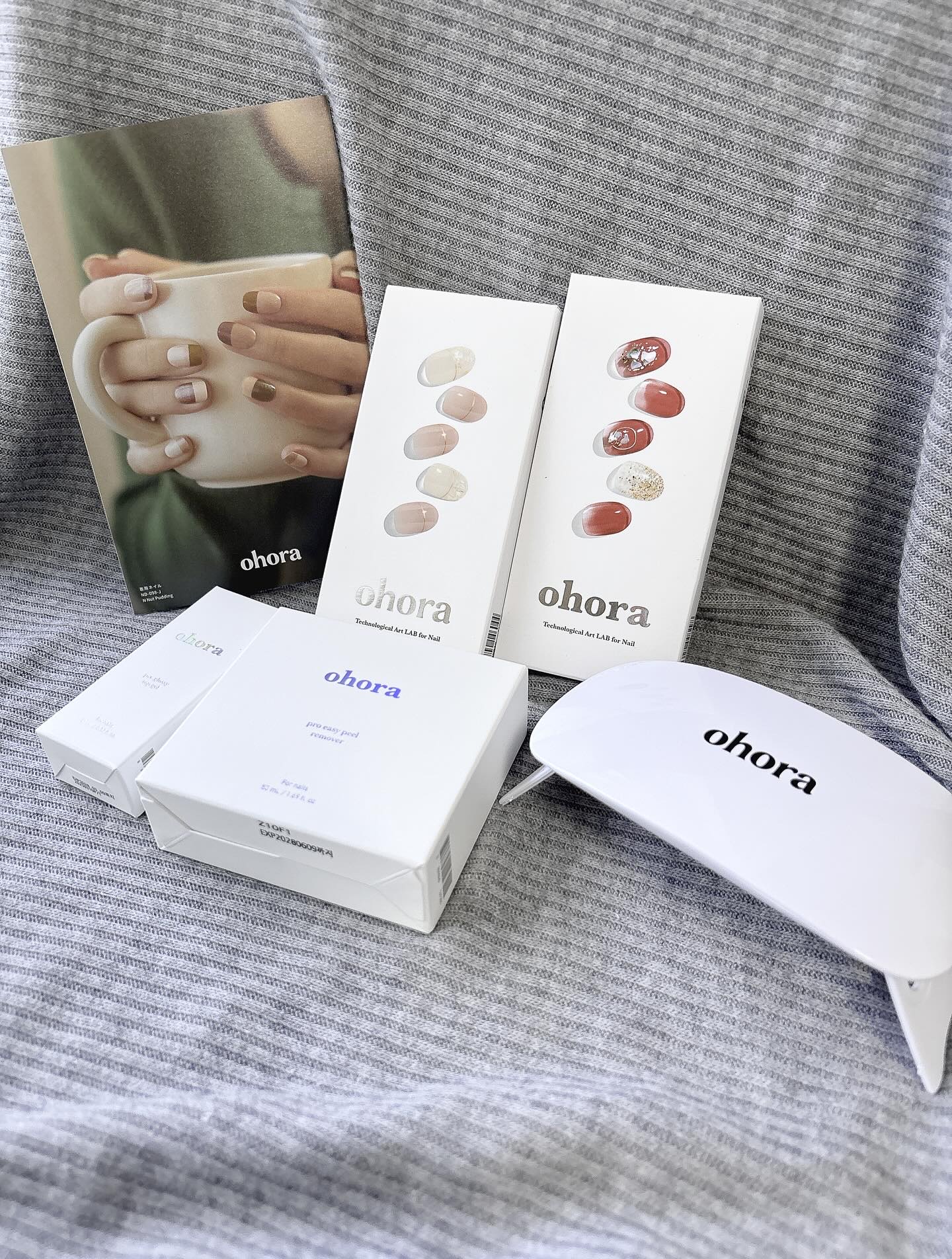 セミキュアジェルネイル（ハンド）/ohora/ネイルシールを使ったクチコミ（2枚目）