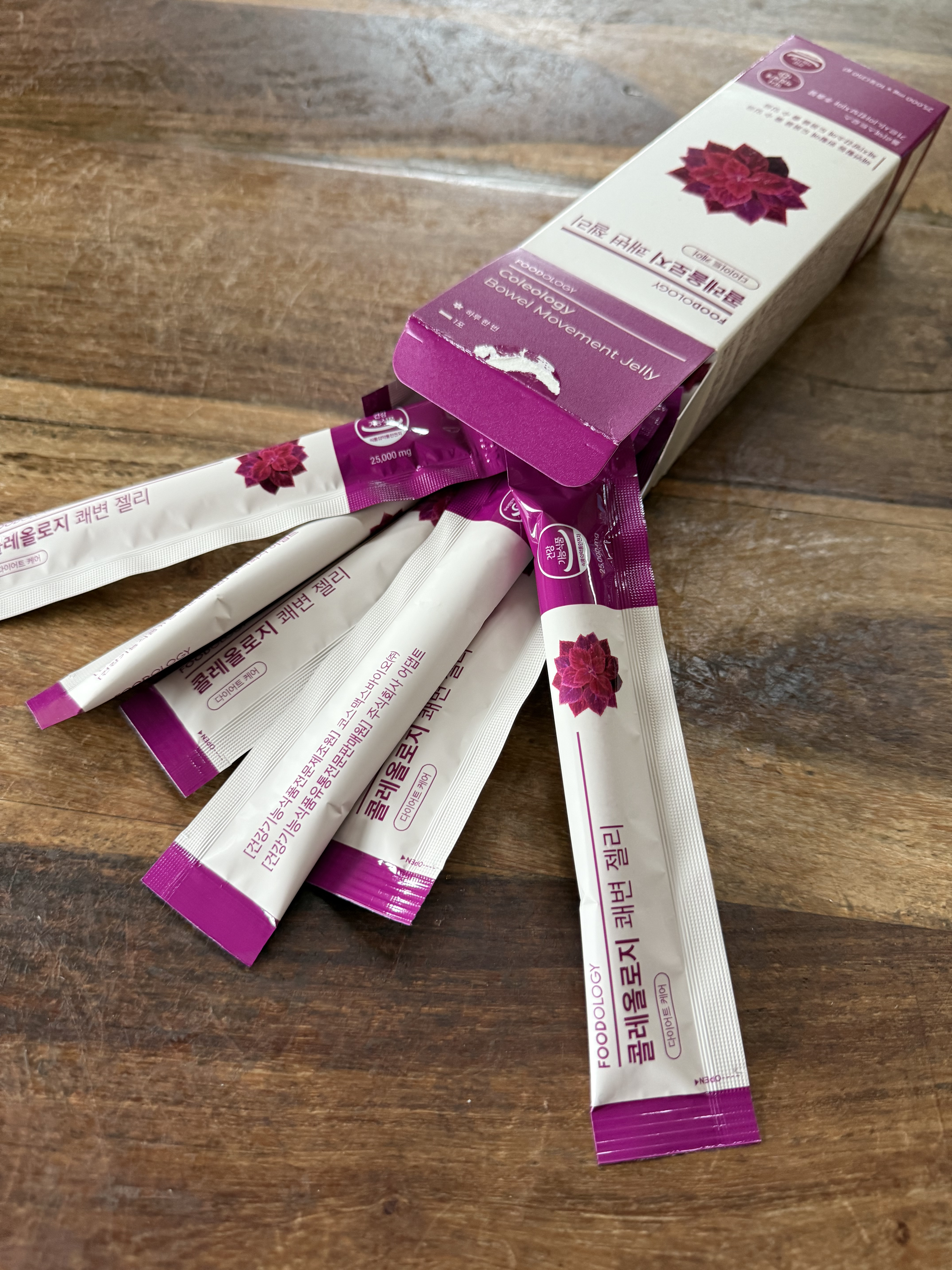 コレオロジー快調ゼリー/FOODOLOGY/健康サプリメントを使ったクチコミ（3枚目）