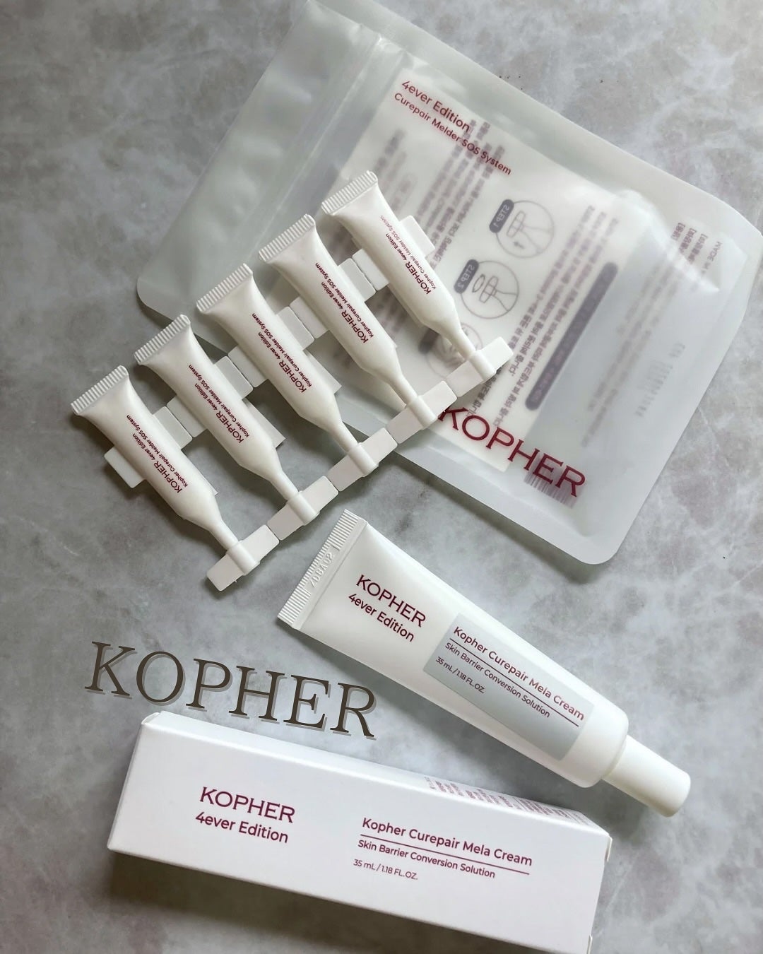 CUREPAIR MELA CREAM /KOPHER/フェイスクリームを使ったクチコミ(1枚目)