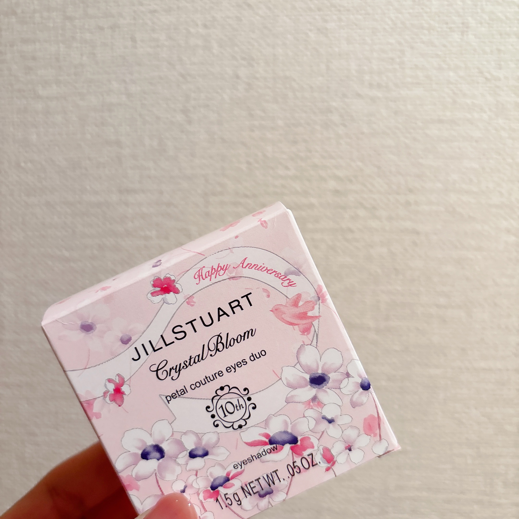 ジルスチュアート クリスタルブルーム ペタルクチュールアイズ デュオ/JILL STUART/アイシャドウパレットを使ったクチコミ（3枚目）