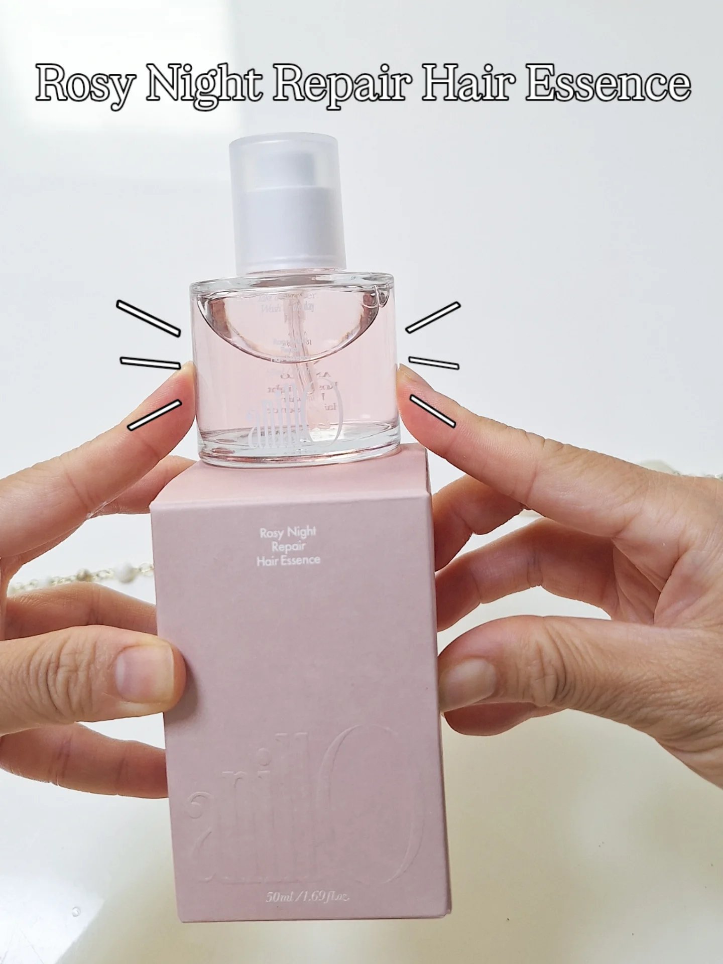 ロージーナイトヘアエッセンス/ANILLO/ヘアオイルを使ったクチコミ（1枚目）