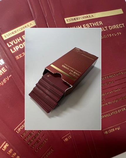 ヨエスター リポソーム GLT ダイレクト/ESTHER FORMULA/美容サプリメントを使ったクチコミ(2枚目)