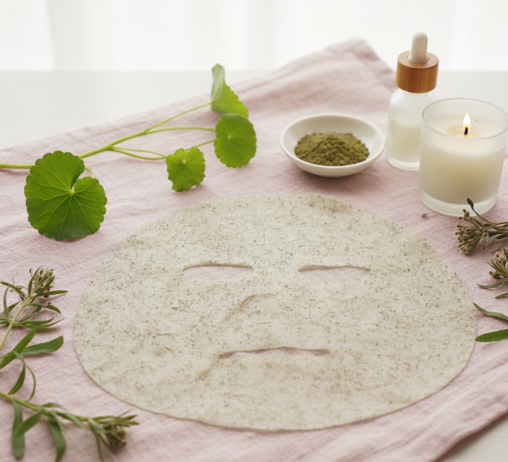 ツボクサスージングハイドロヨモギマスク/LIALUSTER/シートマスク・パックを使ったクチコミ（3枚目）