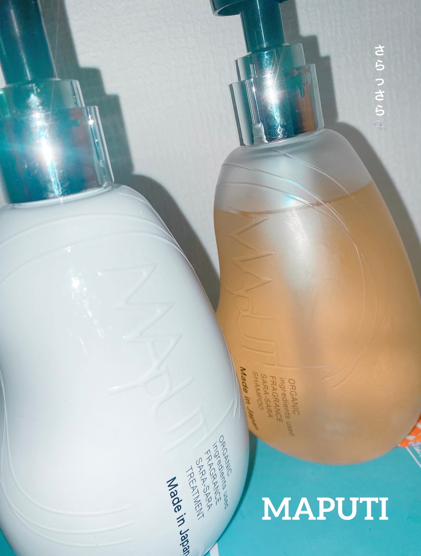 オーガニックフレグランスサラサラシャンプー/トリートメント MAPUTI/MAPUTI/シャンプー・コンディショナーを使ったクチコミ(1枚目)