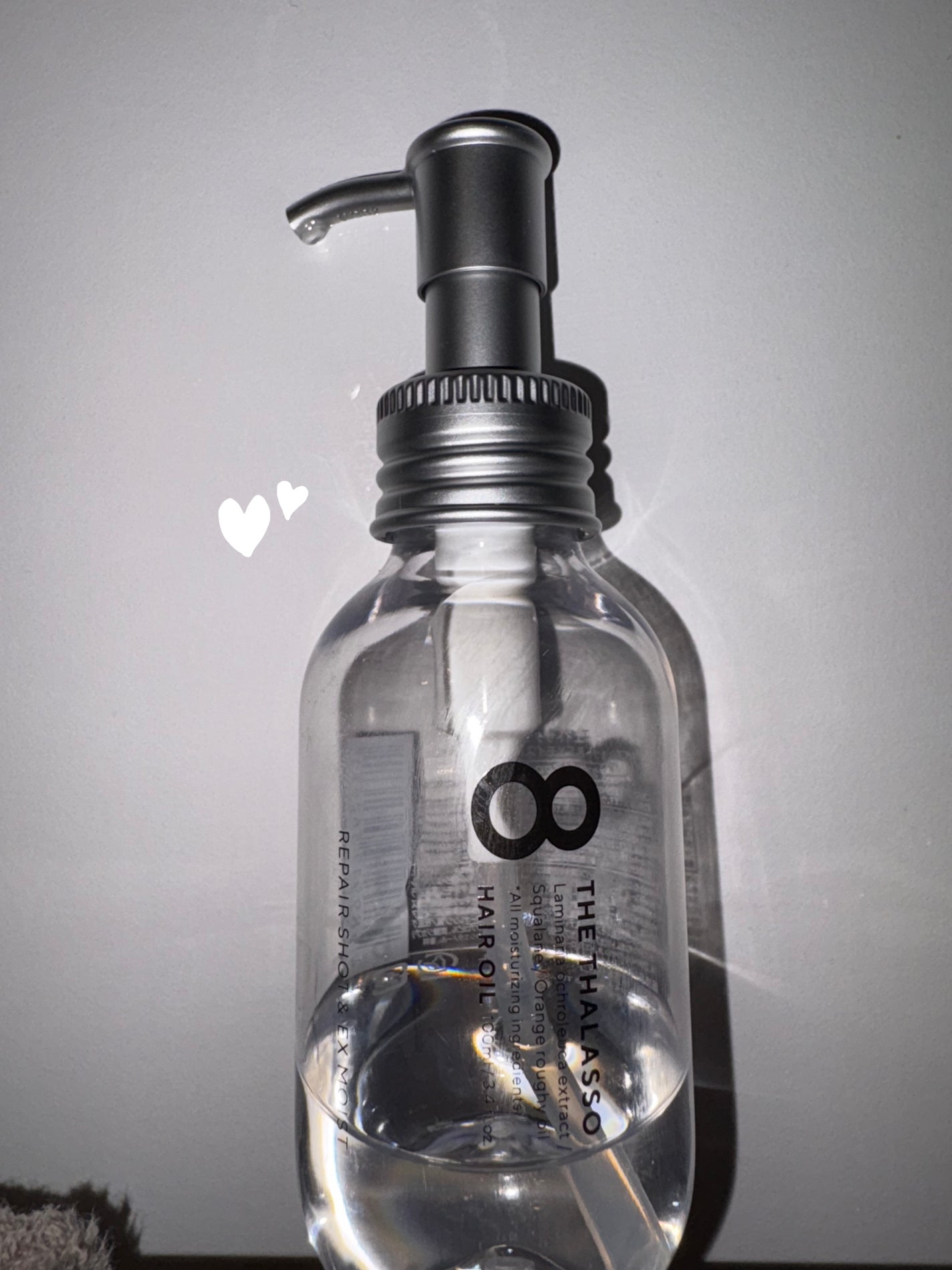 リペアショット&EXモイスト 美容液オイル/エイトザタラソ/ヘアオイルを使ったクチコミ(1枚目)